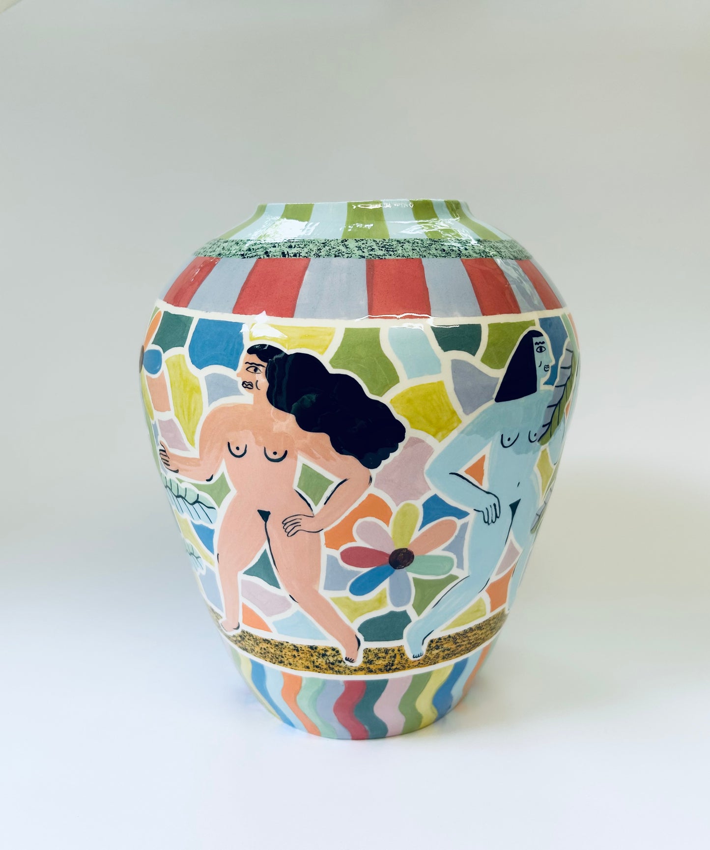 Dancers Vase