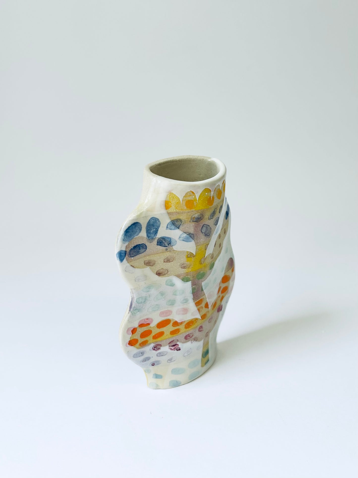 Rainbow Wall vase