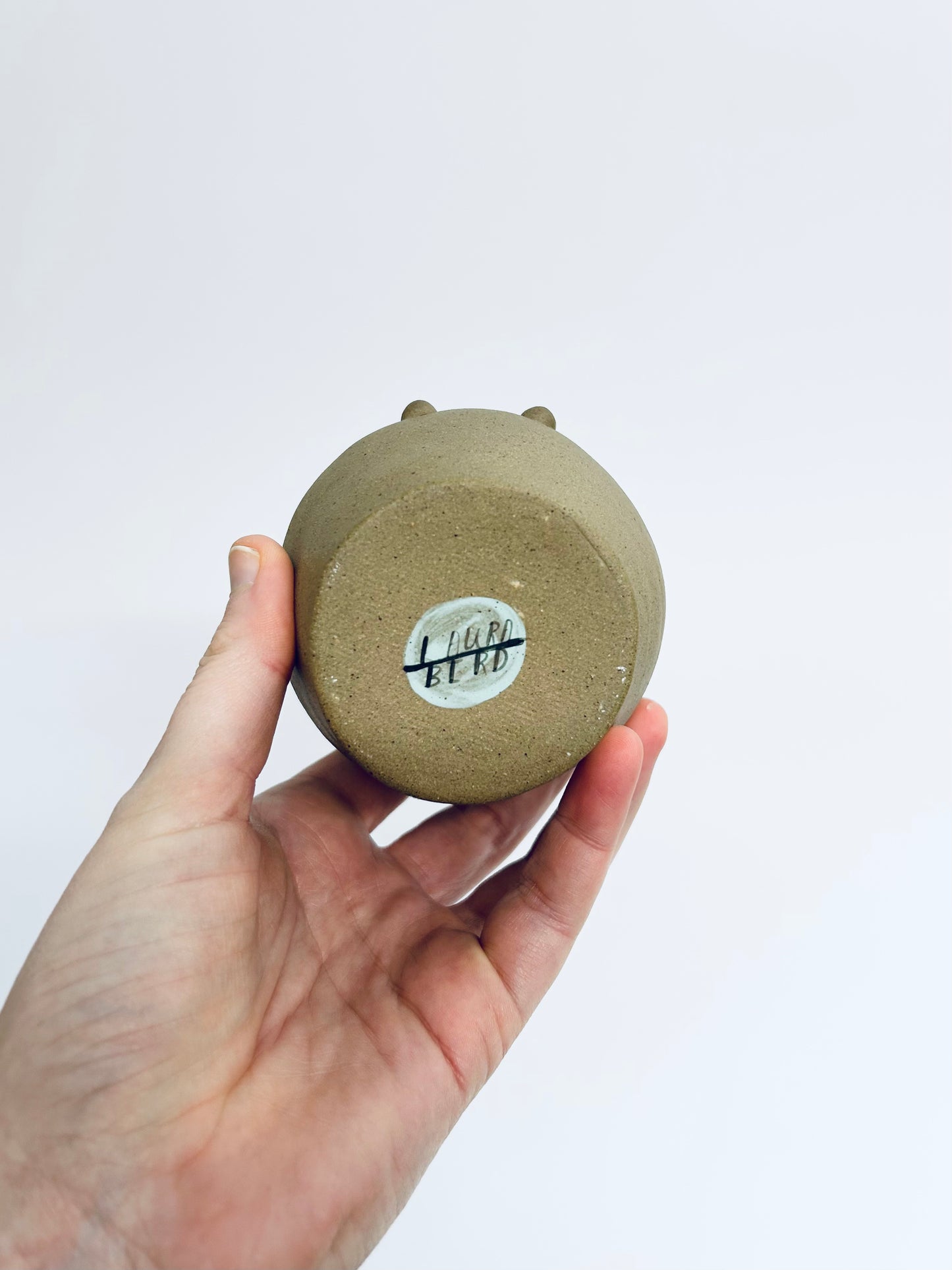 Small Lady Vase Brown