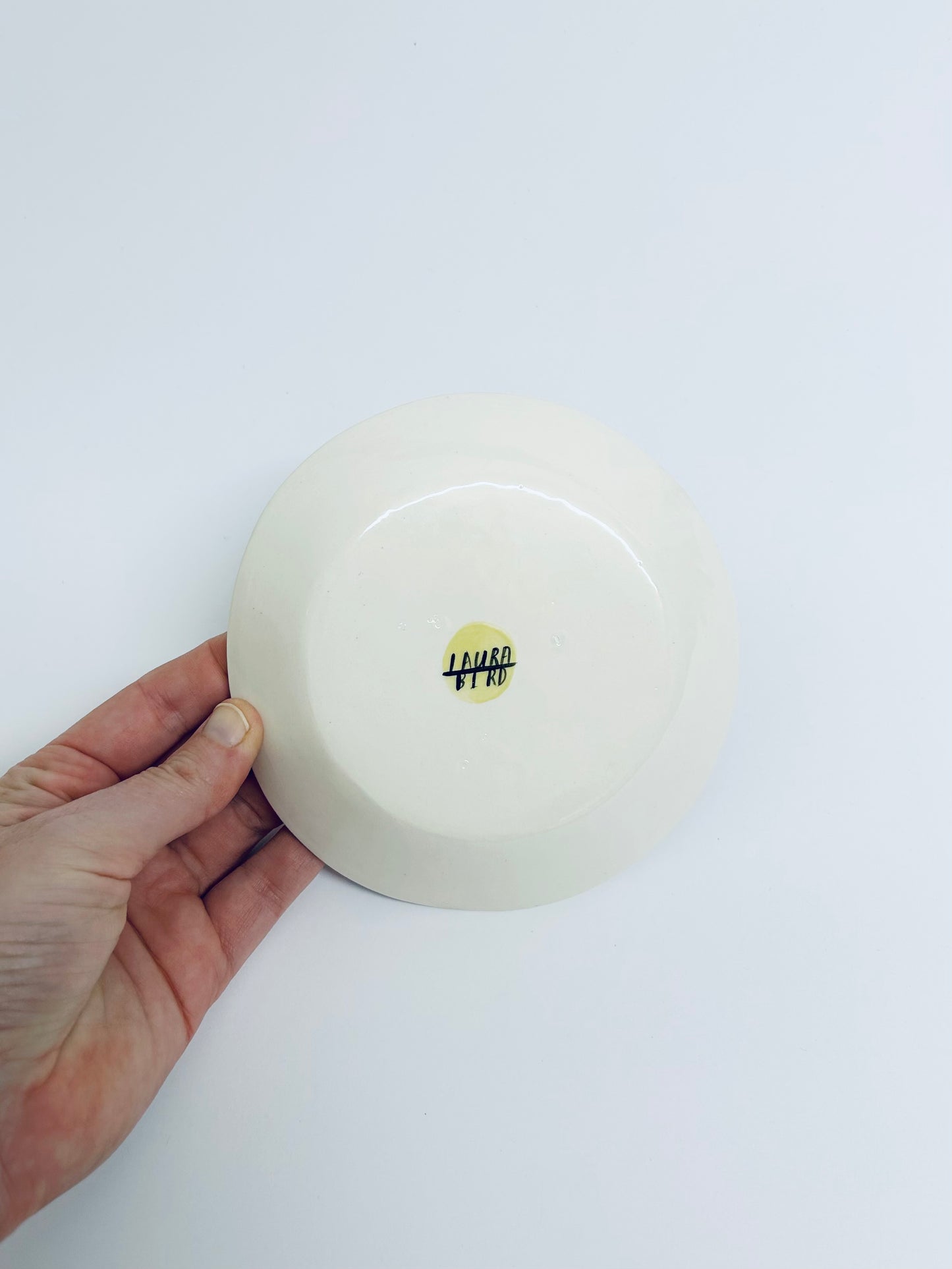 Wavy flower dish