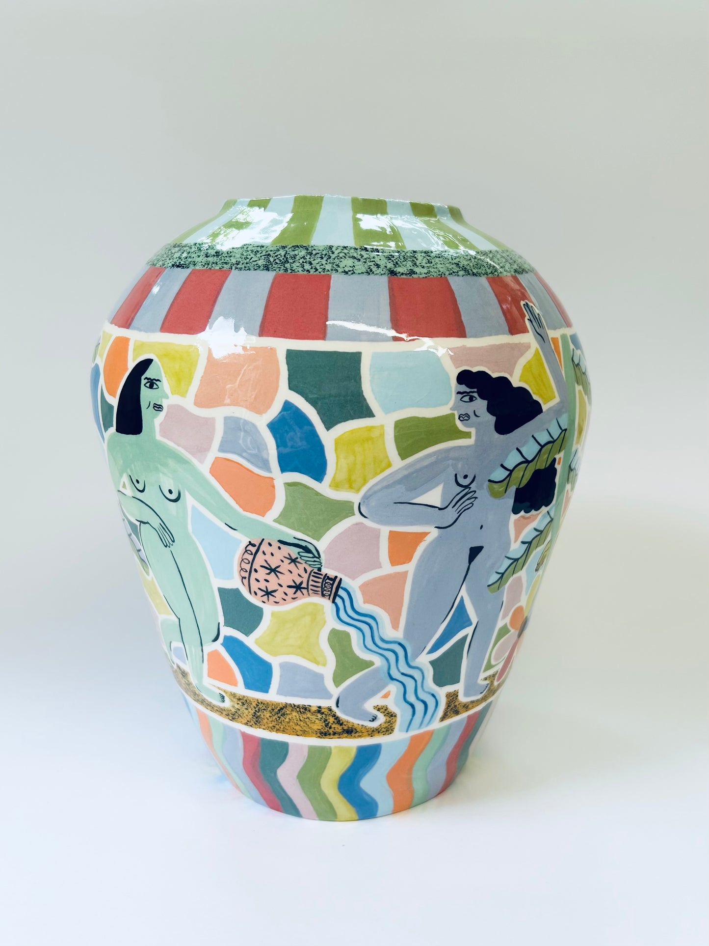 Dancers Vase