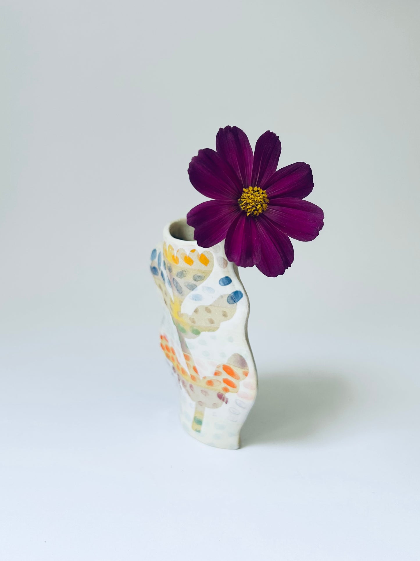 Rainbow Wall vase