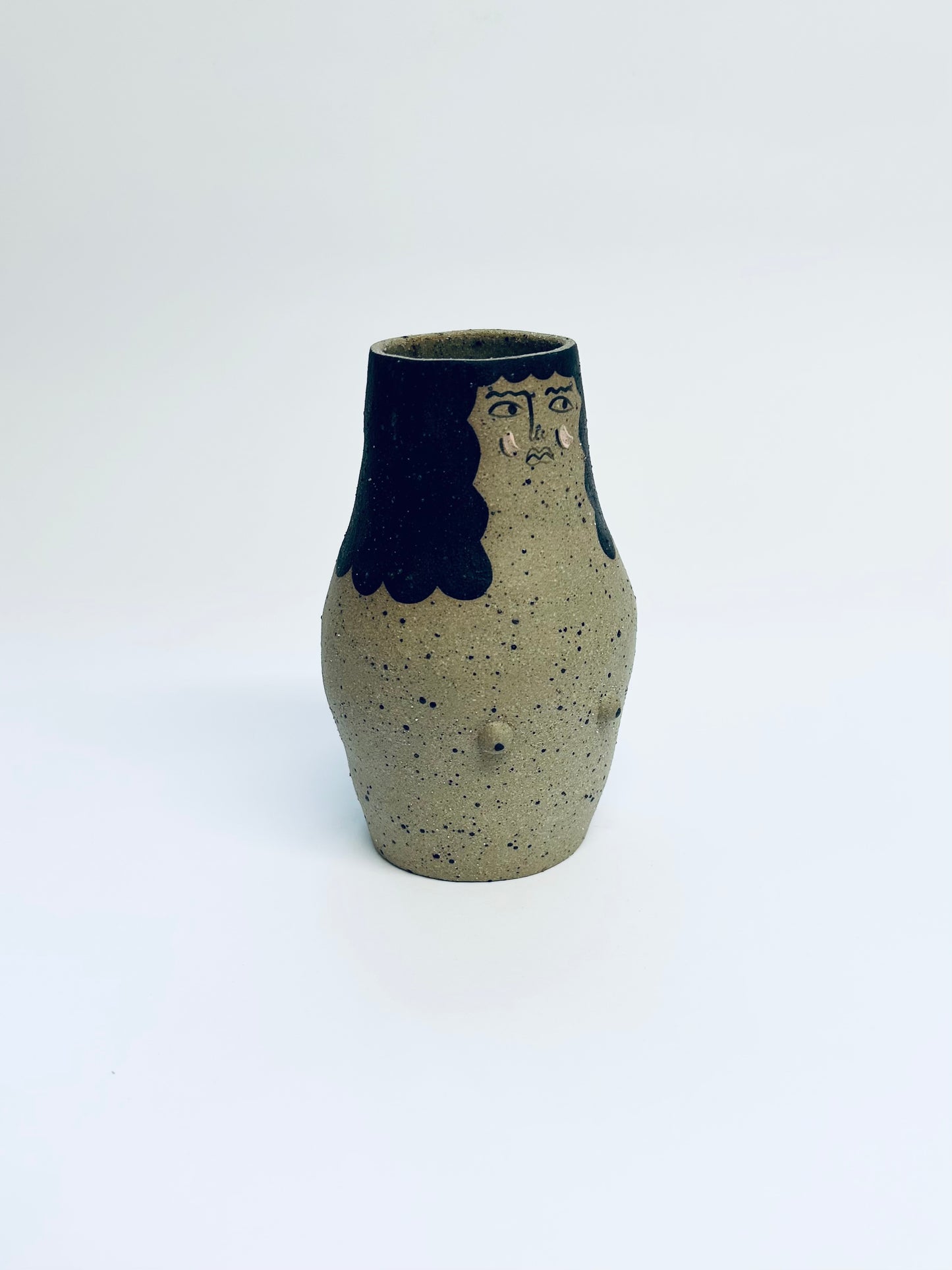 Small Lady Vase Speckle