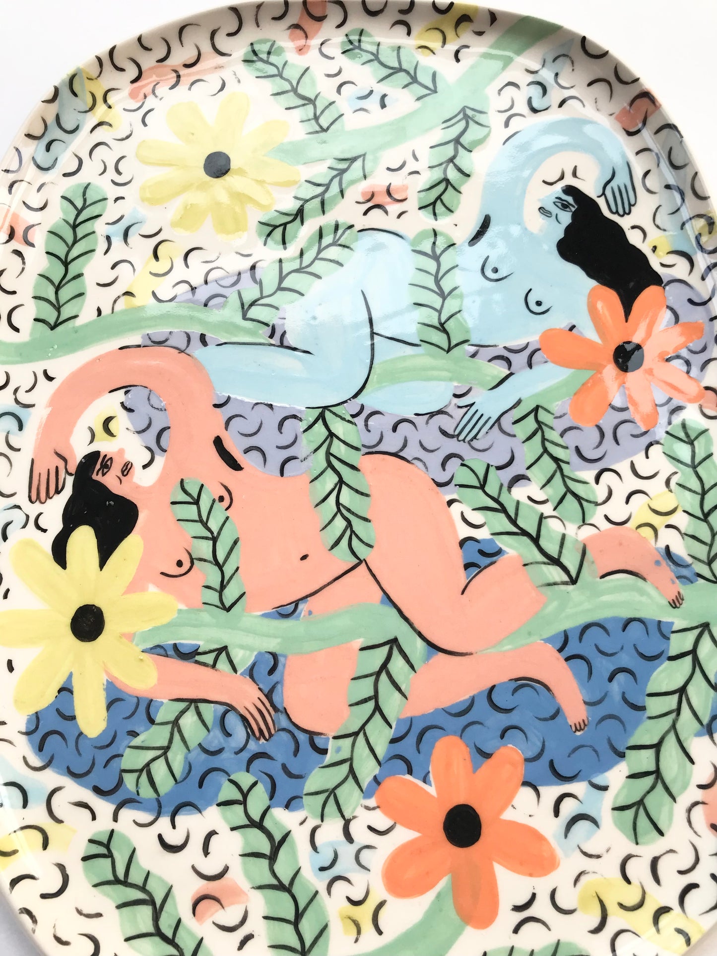 Relaxing Ladies Plate