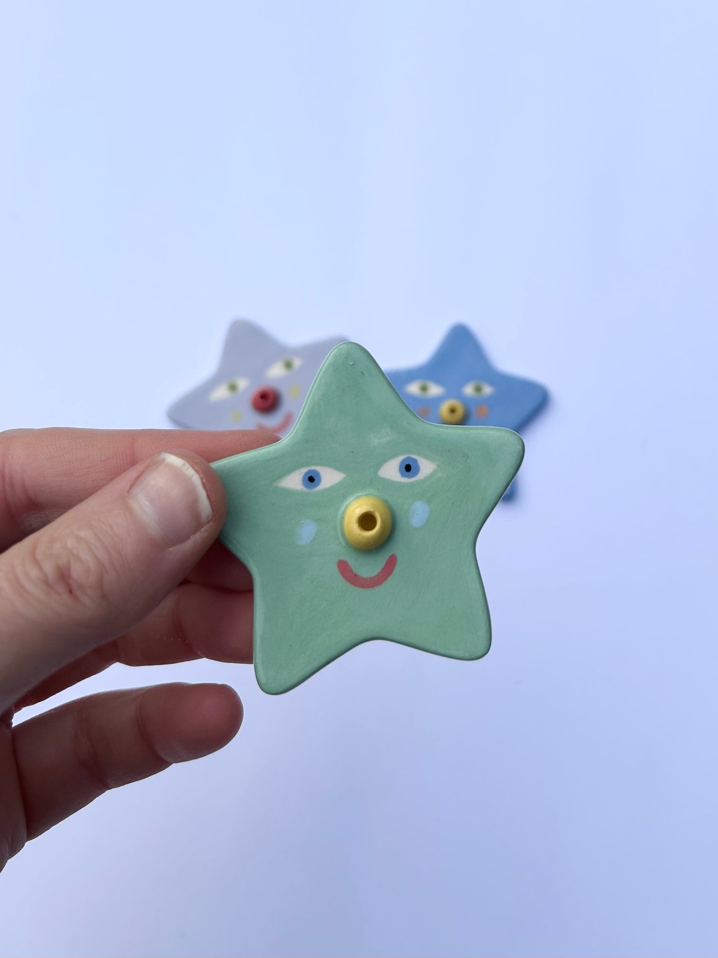 Smiling Star Incense Holder