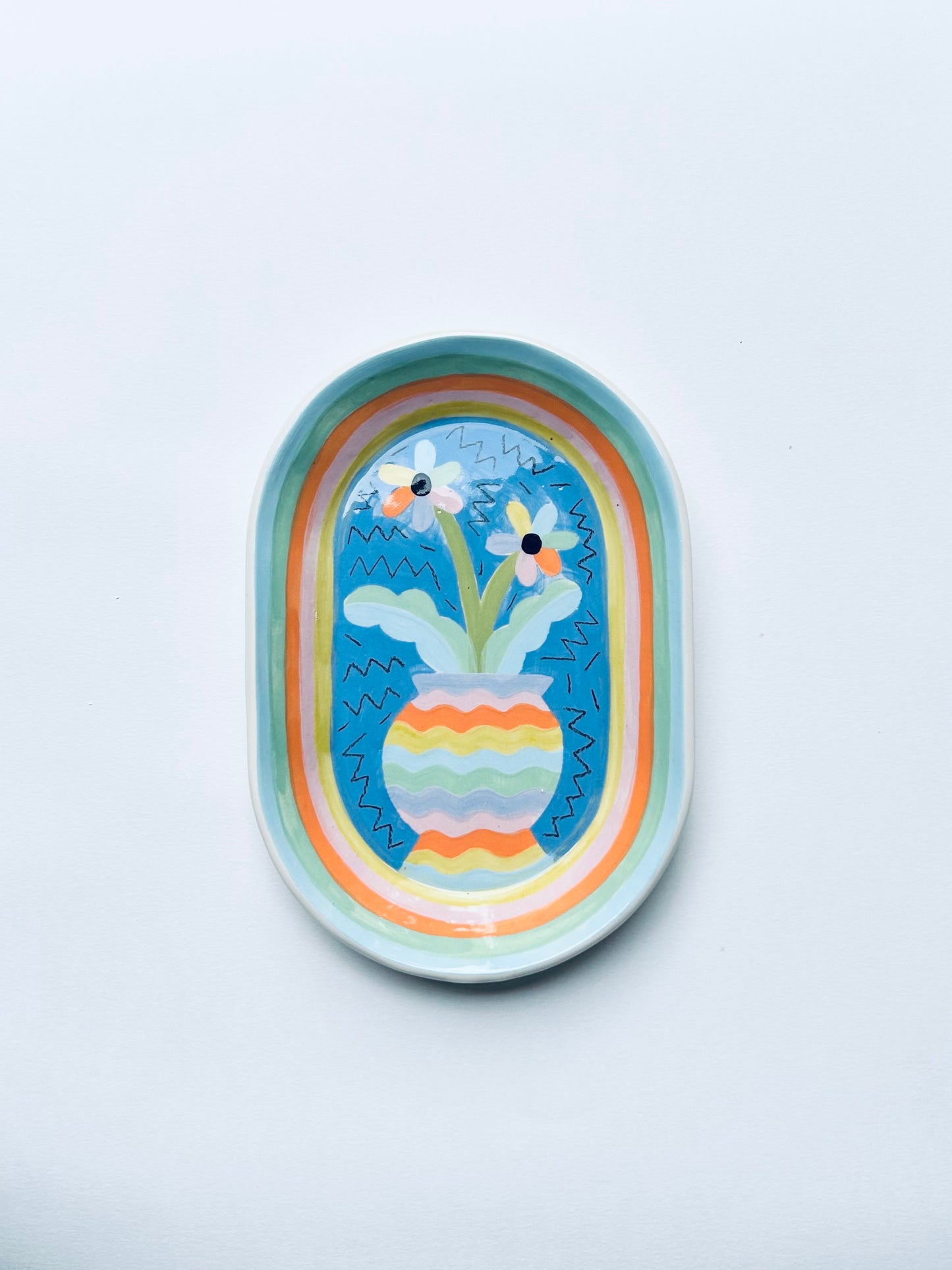 Flower Pot Plate
