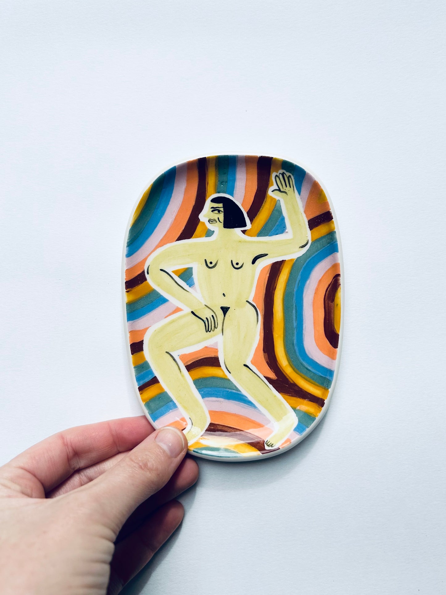 Disco Dancer Plate