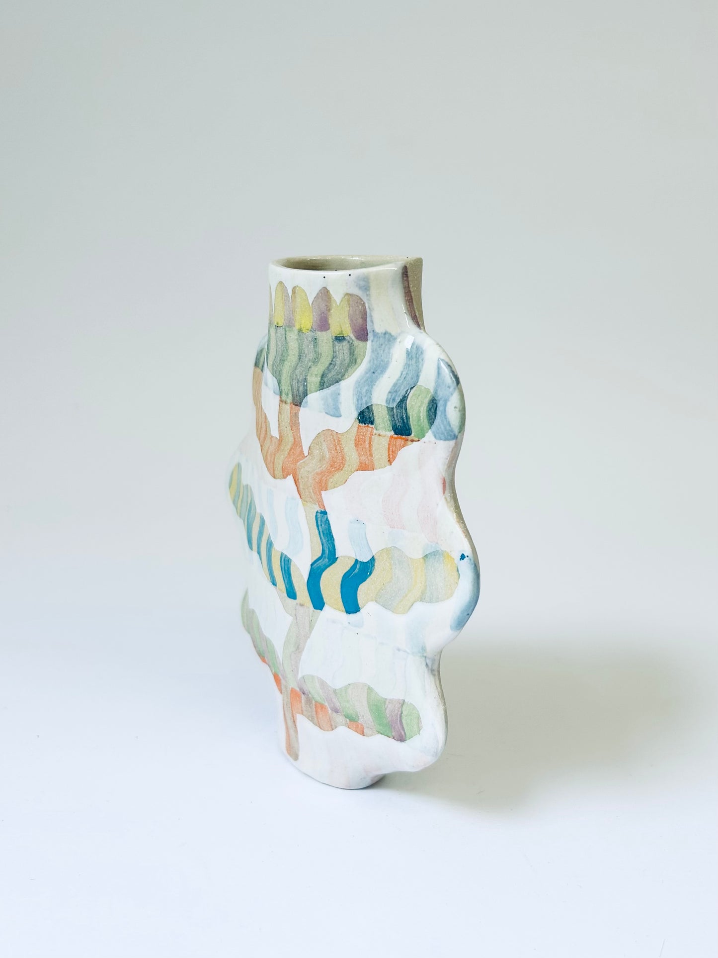 Wavy Wall Vase