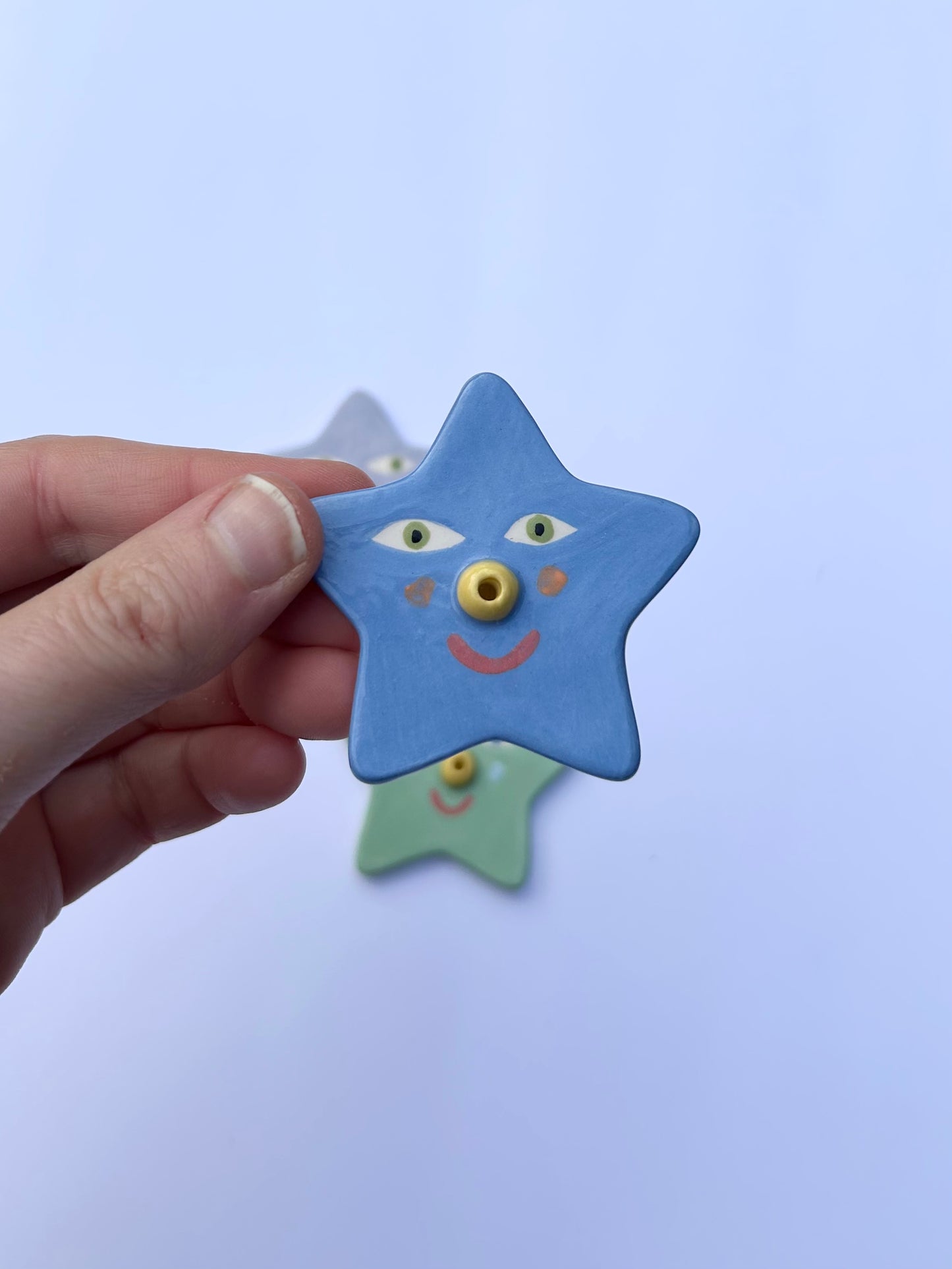 Smiling Star Incense Holder