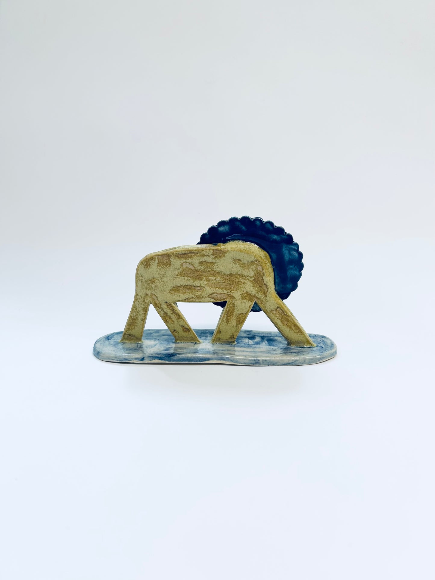 Lion sculpture