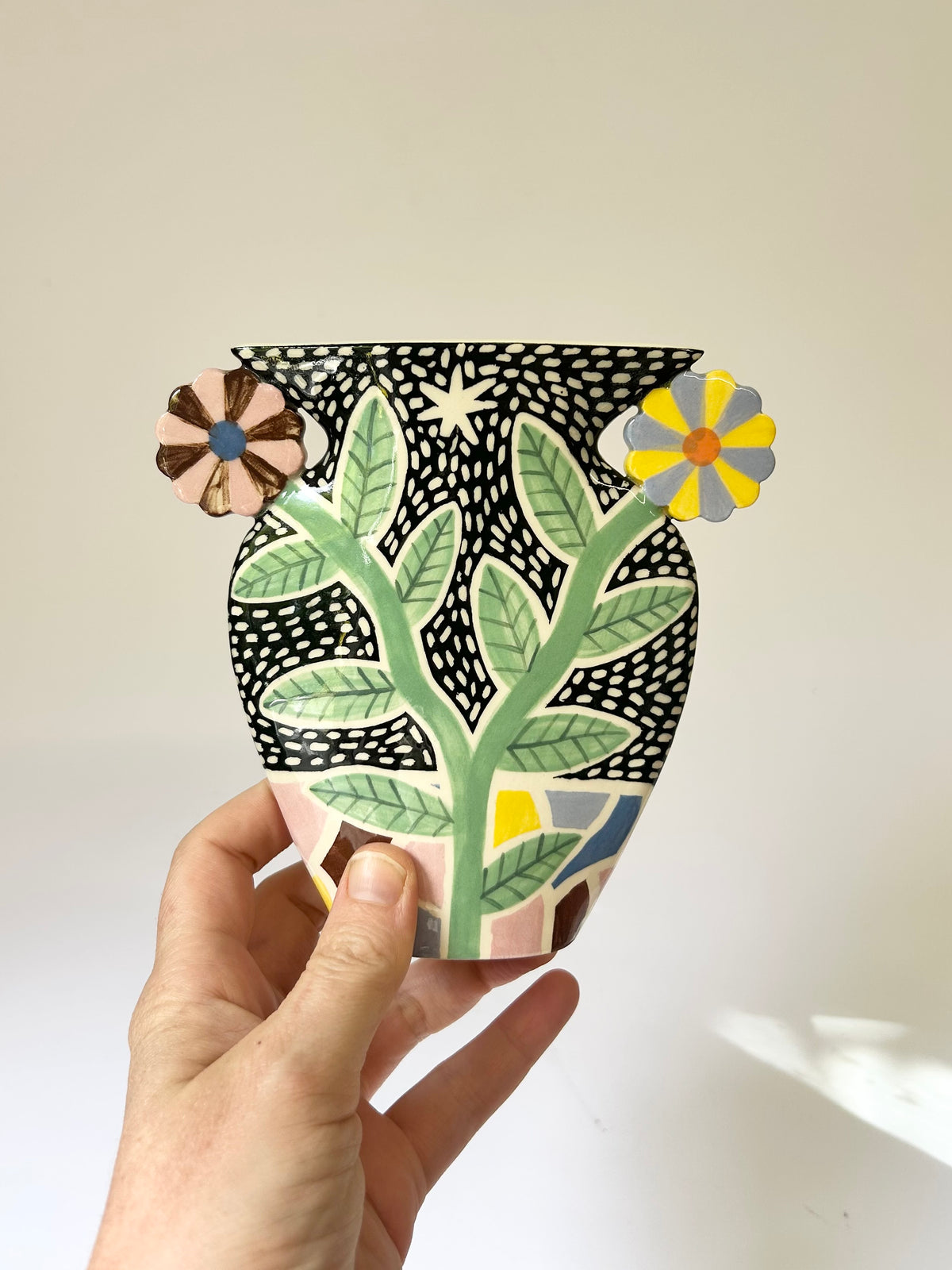 Starry Night Flower Vase