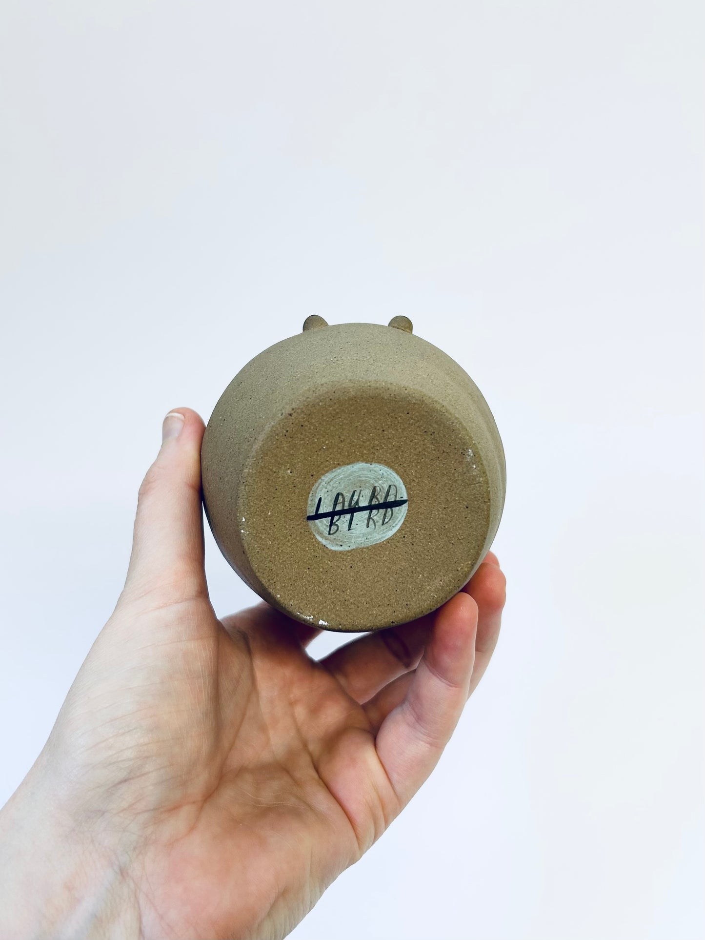 Small Lady Vase Brown