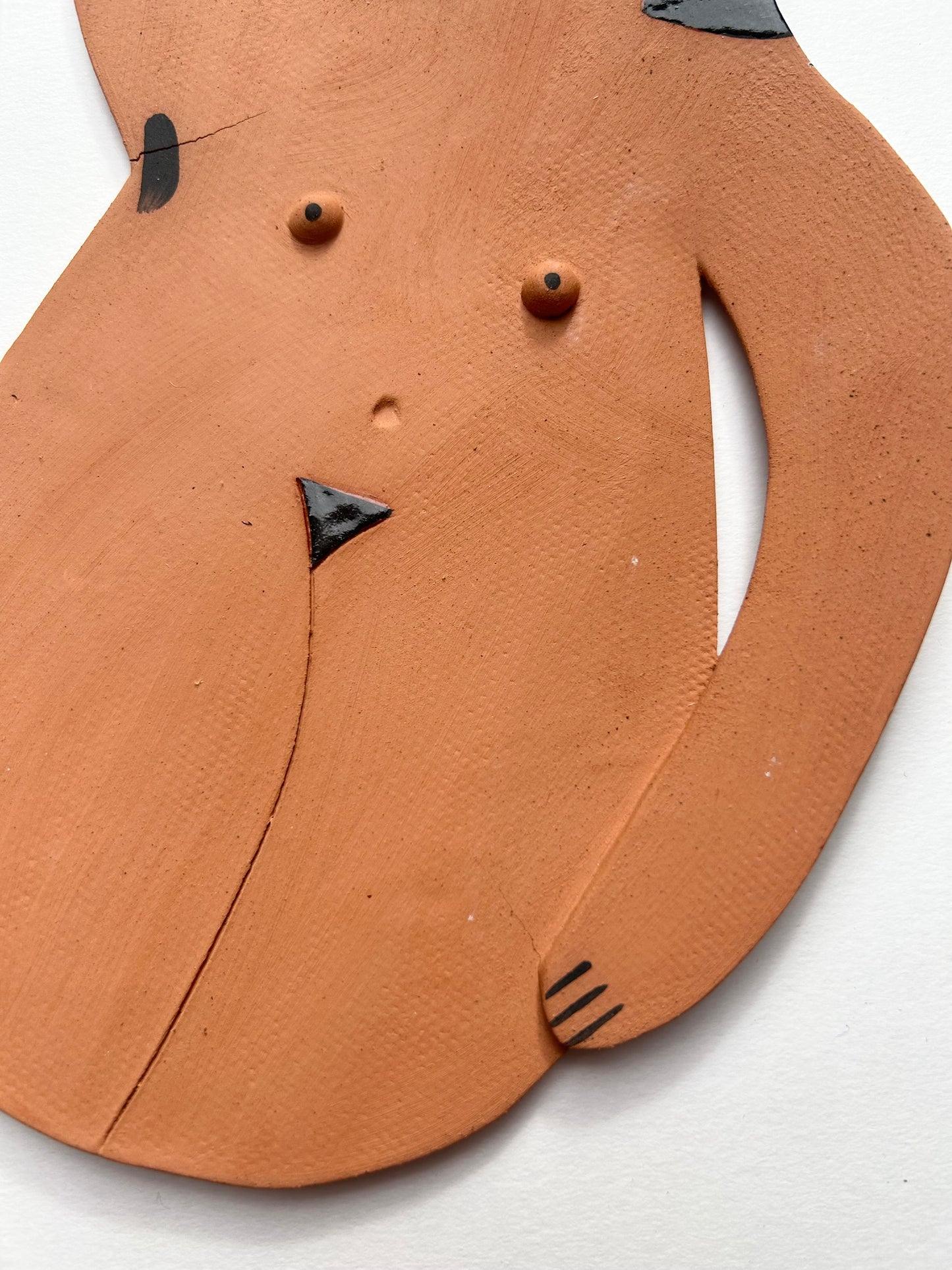Terracotta Lady Plate