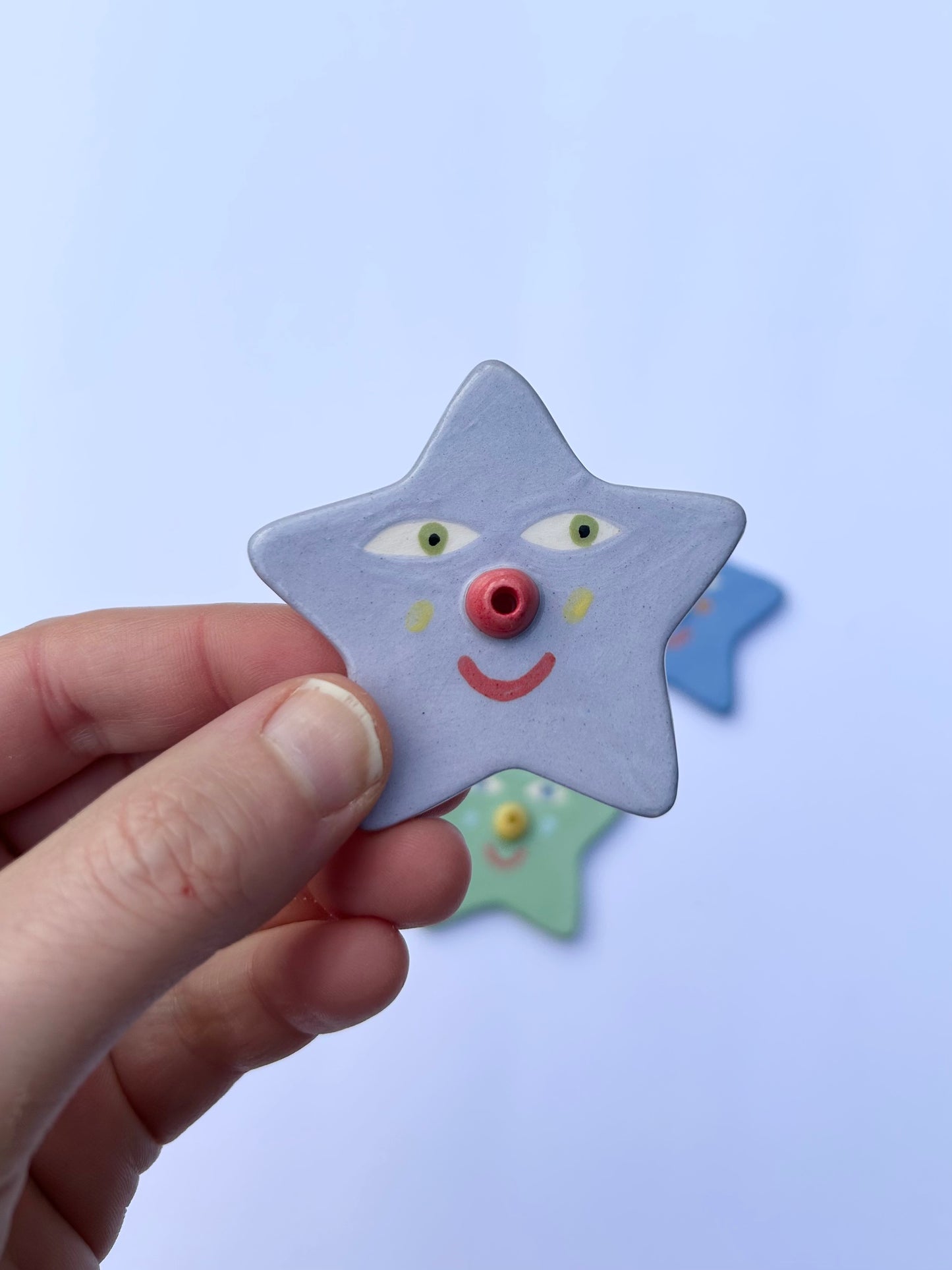 Smiling Star Incense Holder
