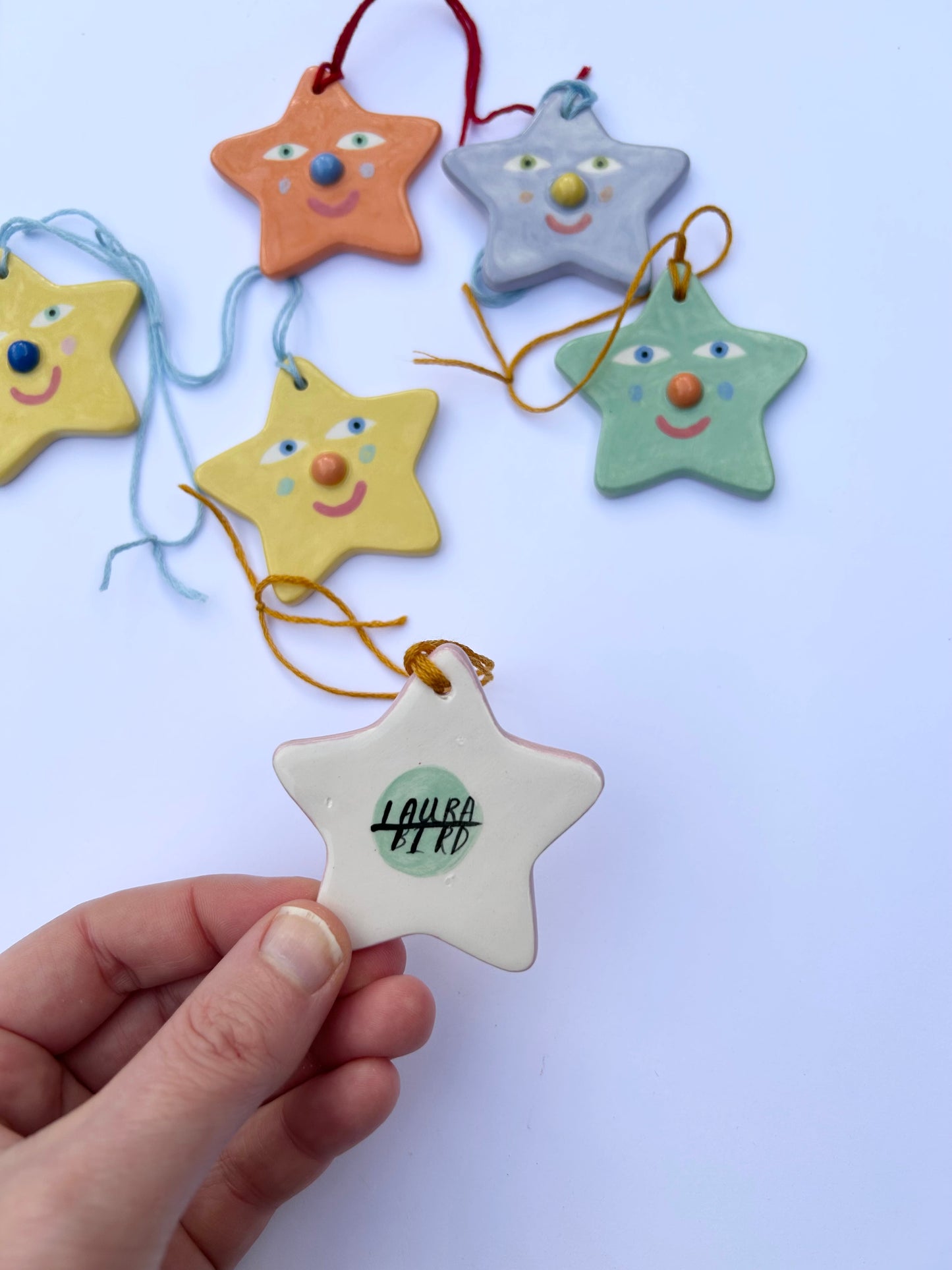 Small Star Face Decoration