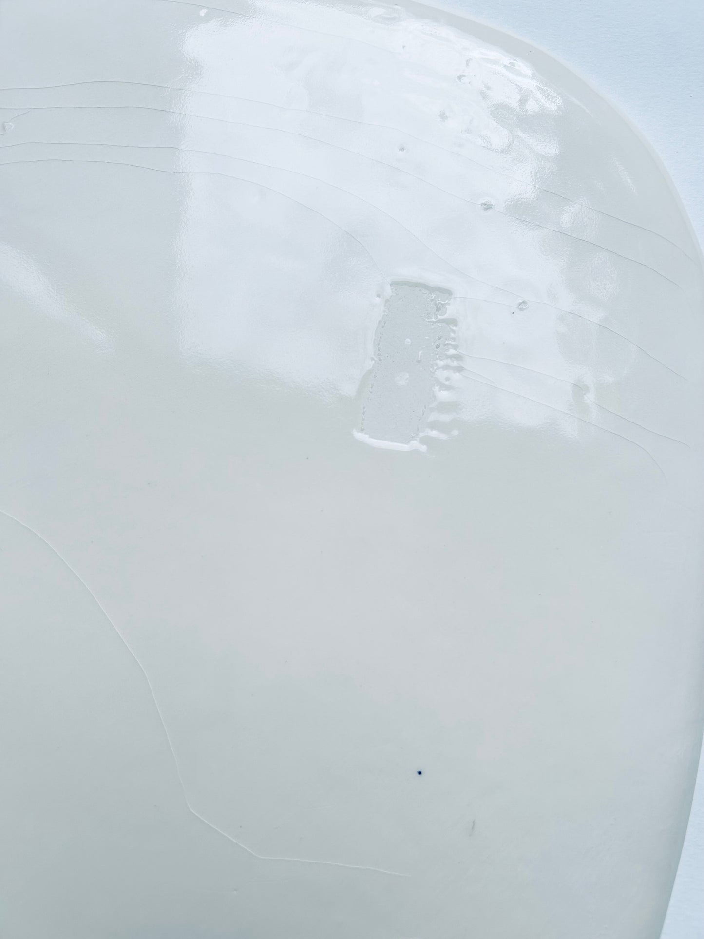 Orange Flower Platter