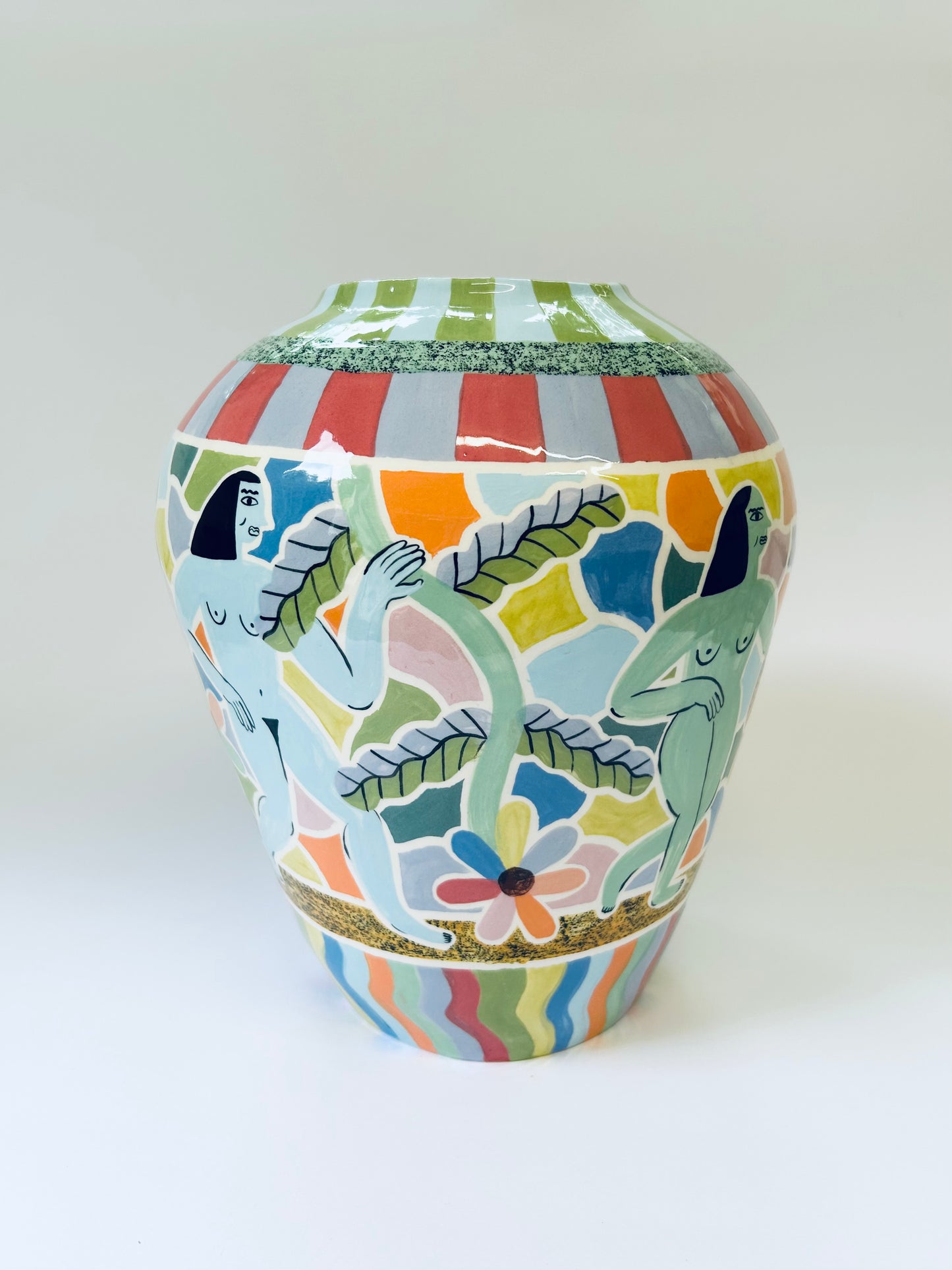 Dancers Vase