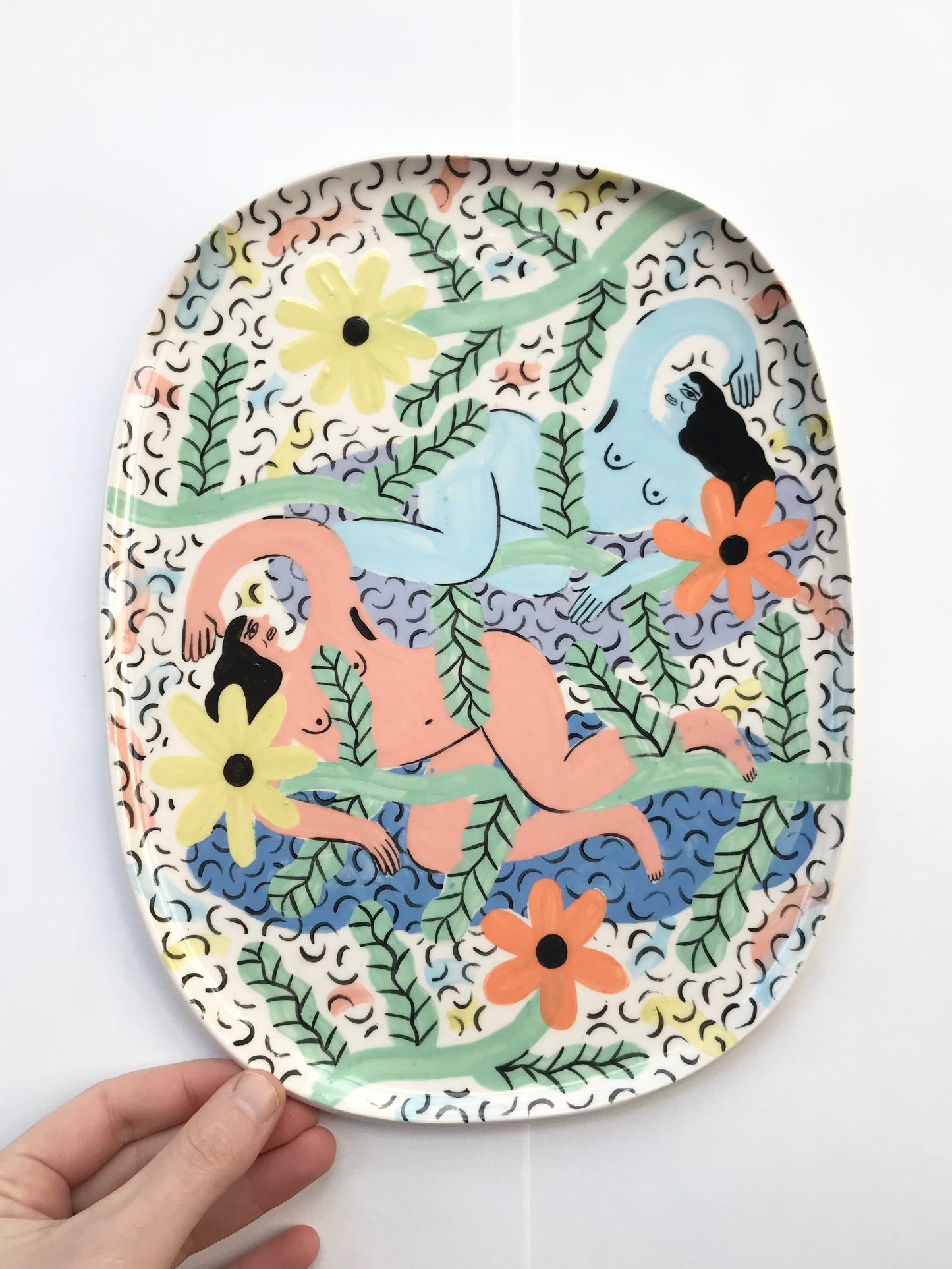 Relaxing Ladies Plate