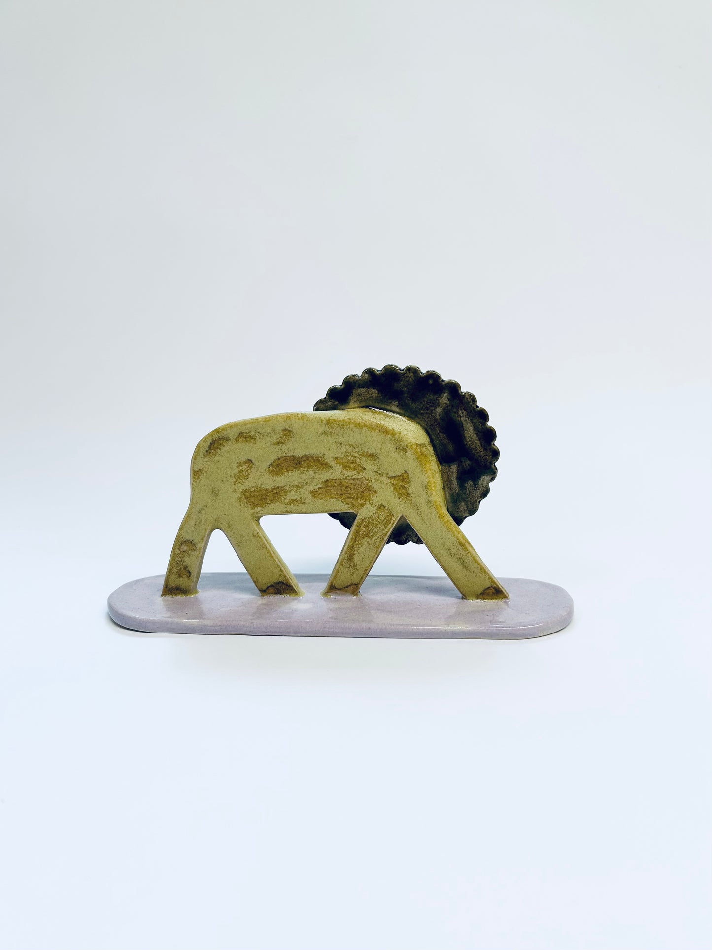Lion sculpture