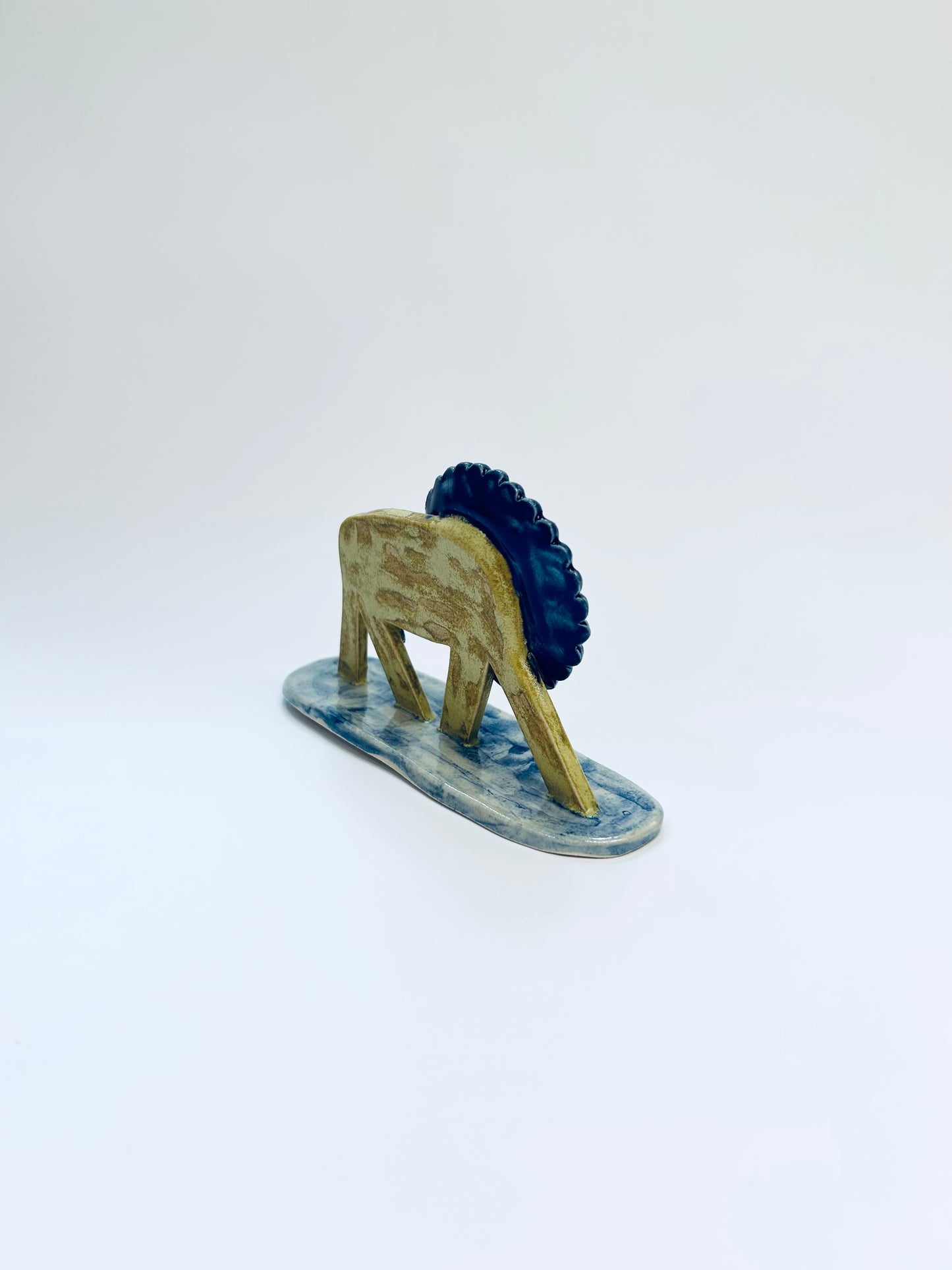 Lion sculpture