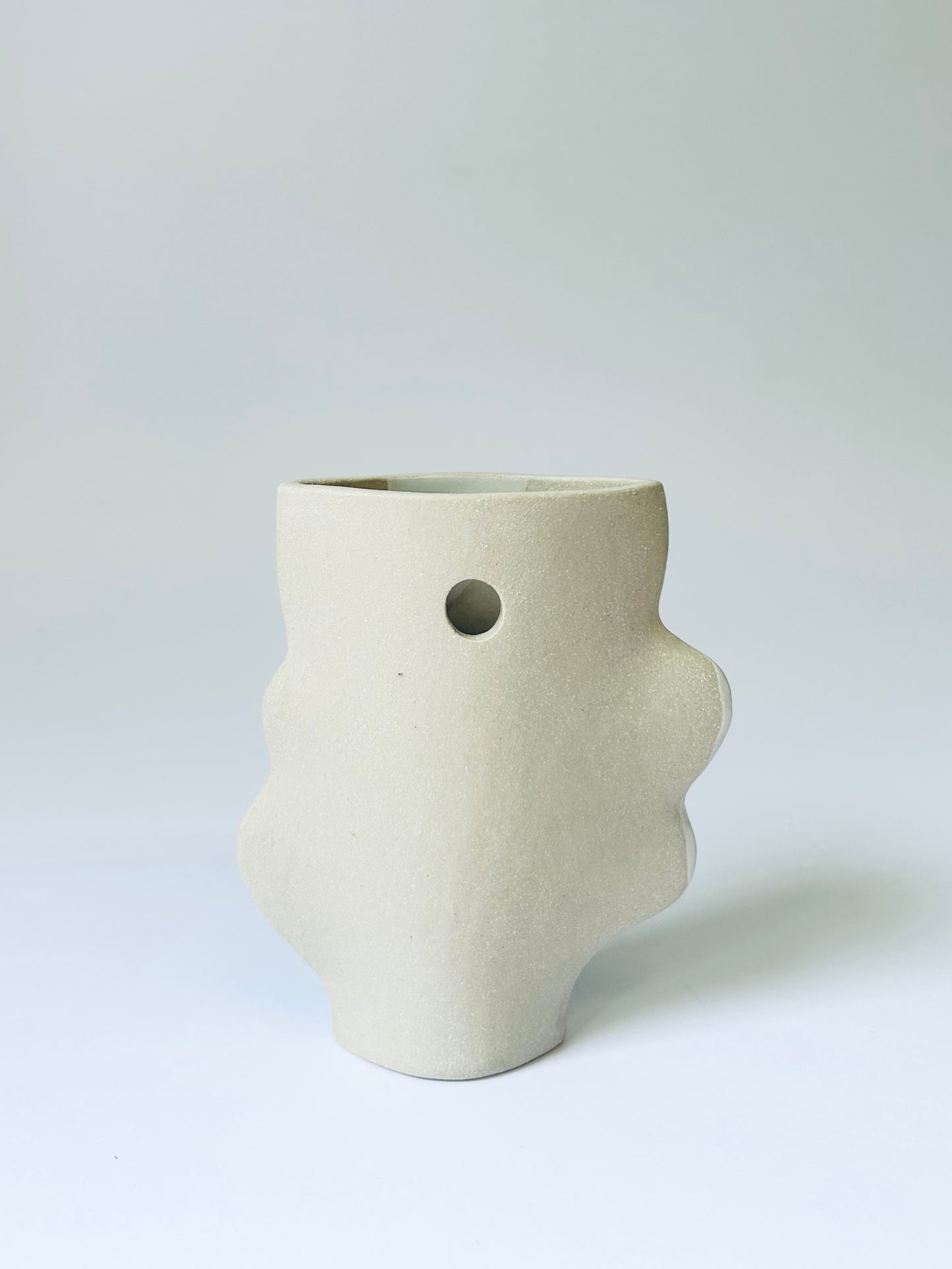 Blue & Red Wall Vase