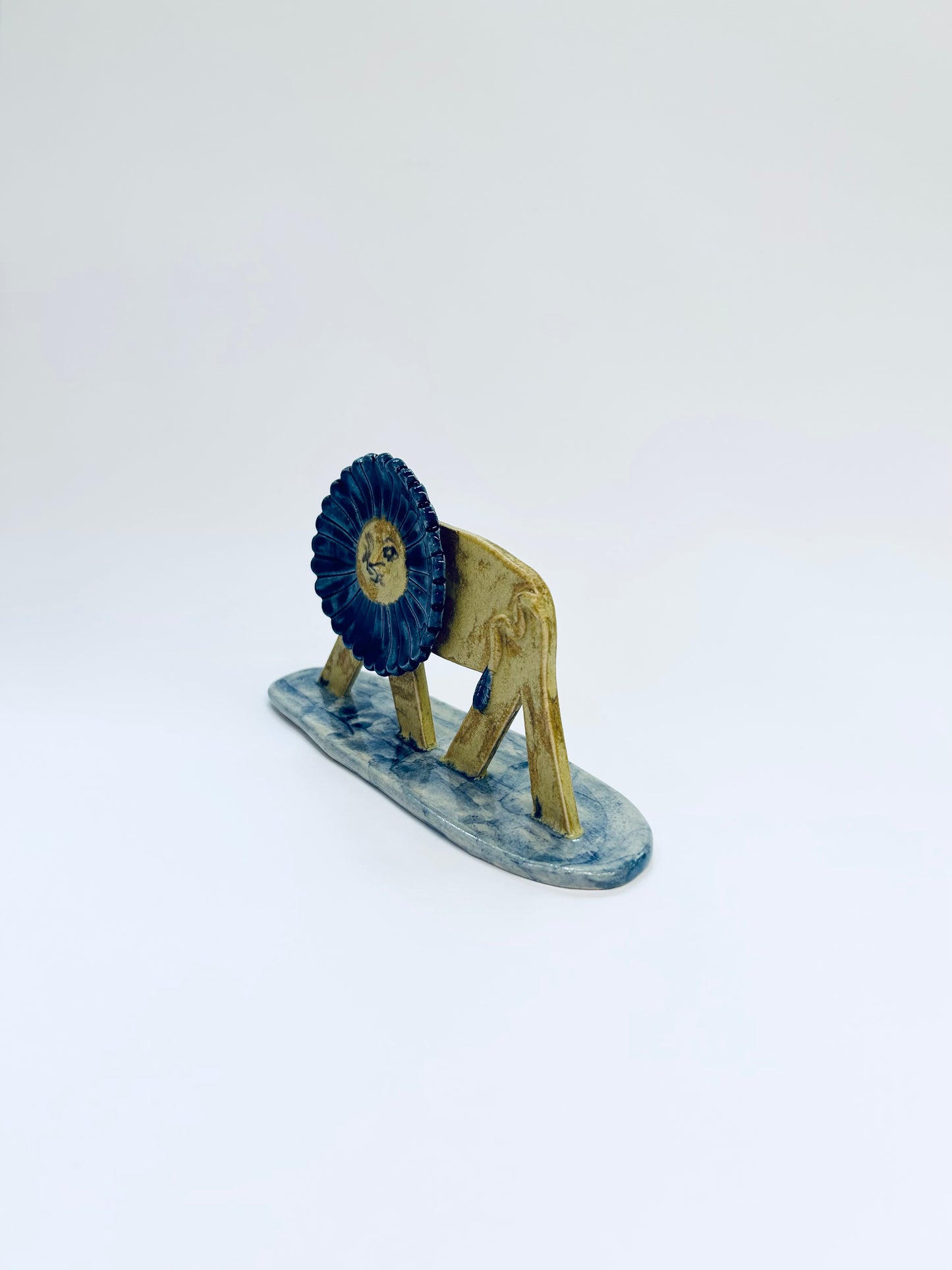 Lion sculpture