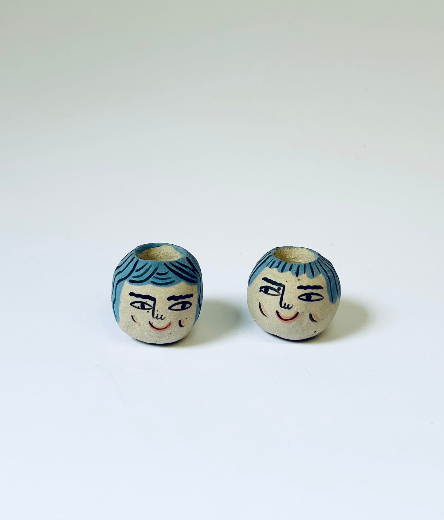 Little Head Candle Holders