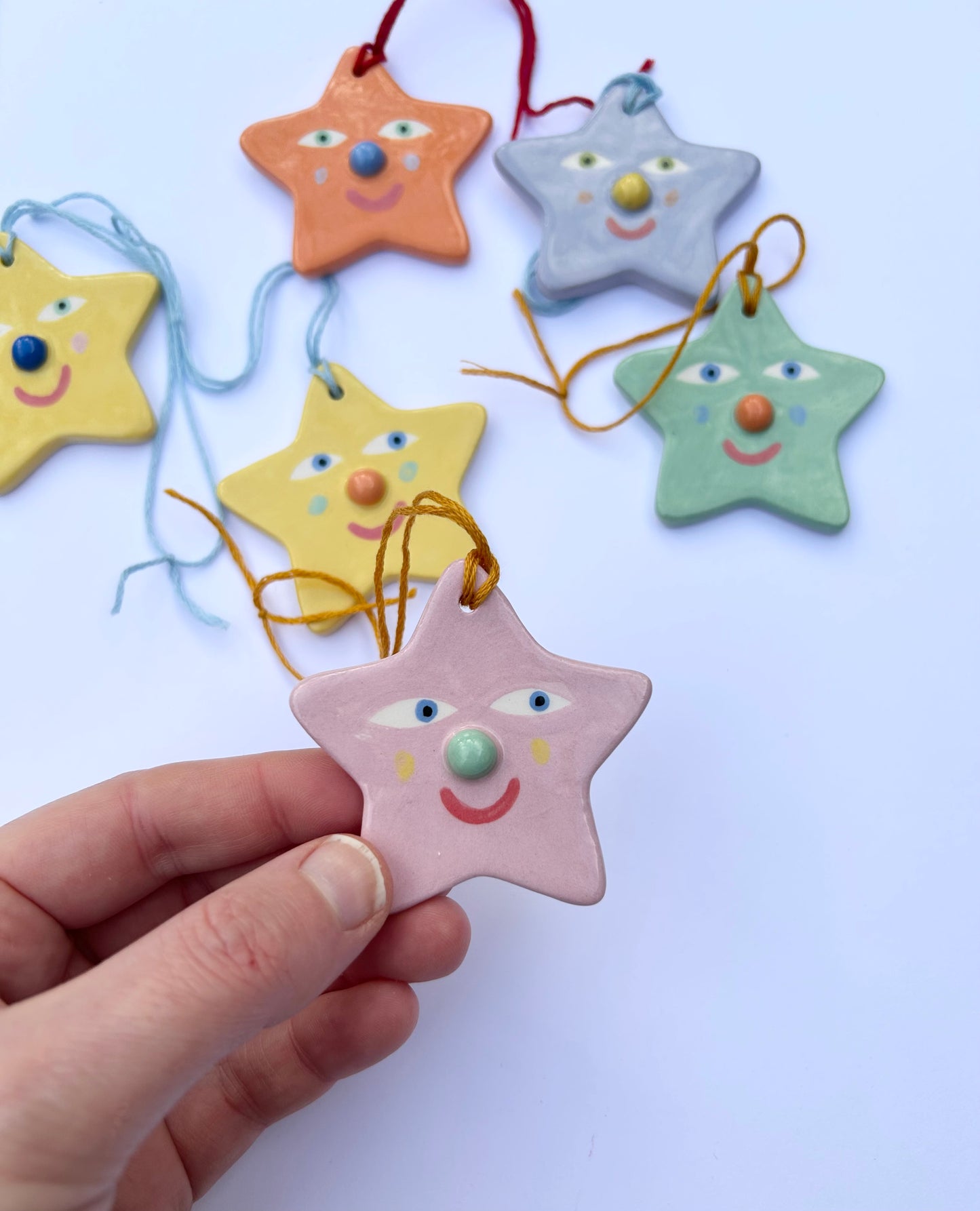 Small Star Face Decoration