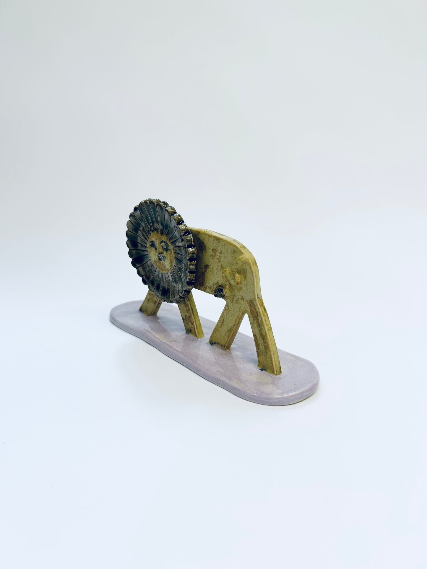 Lion sculpture