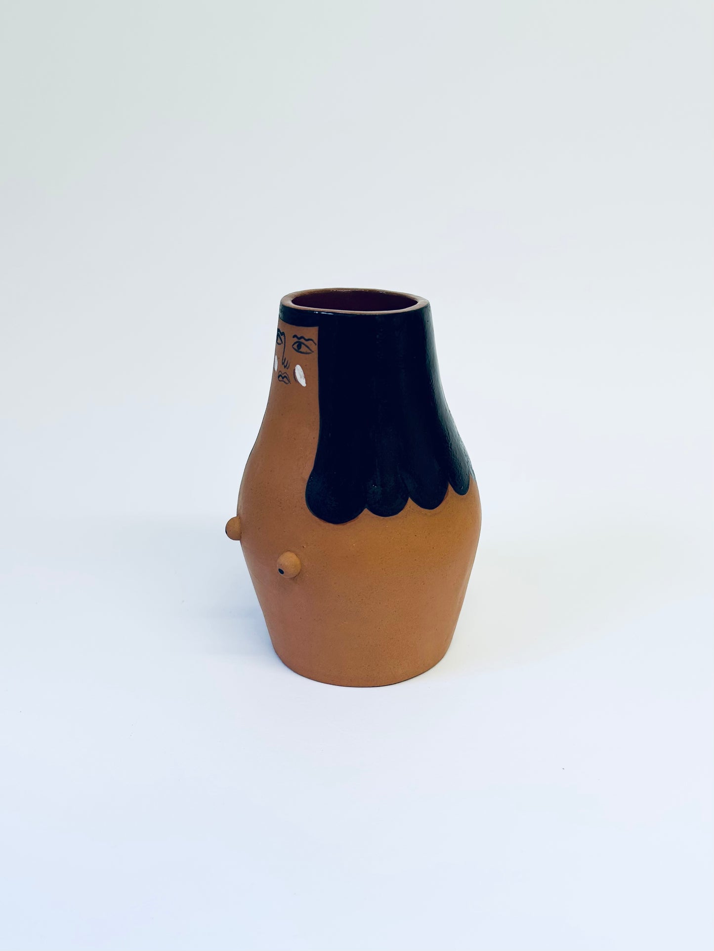 Small Lady Vase Terracotta