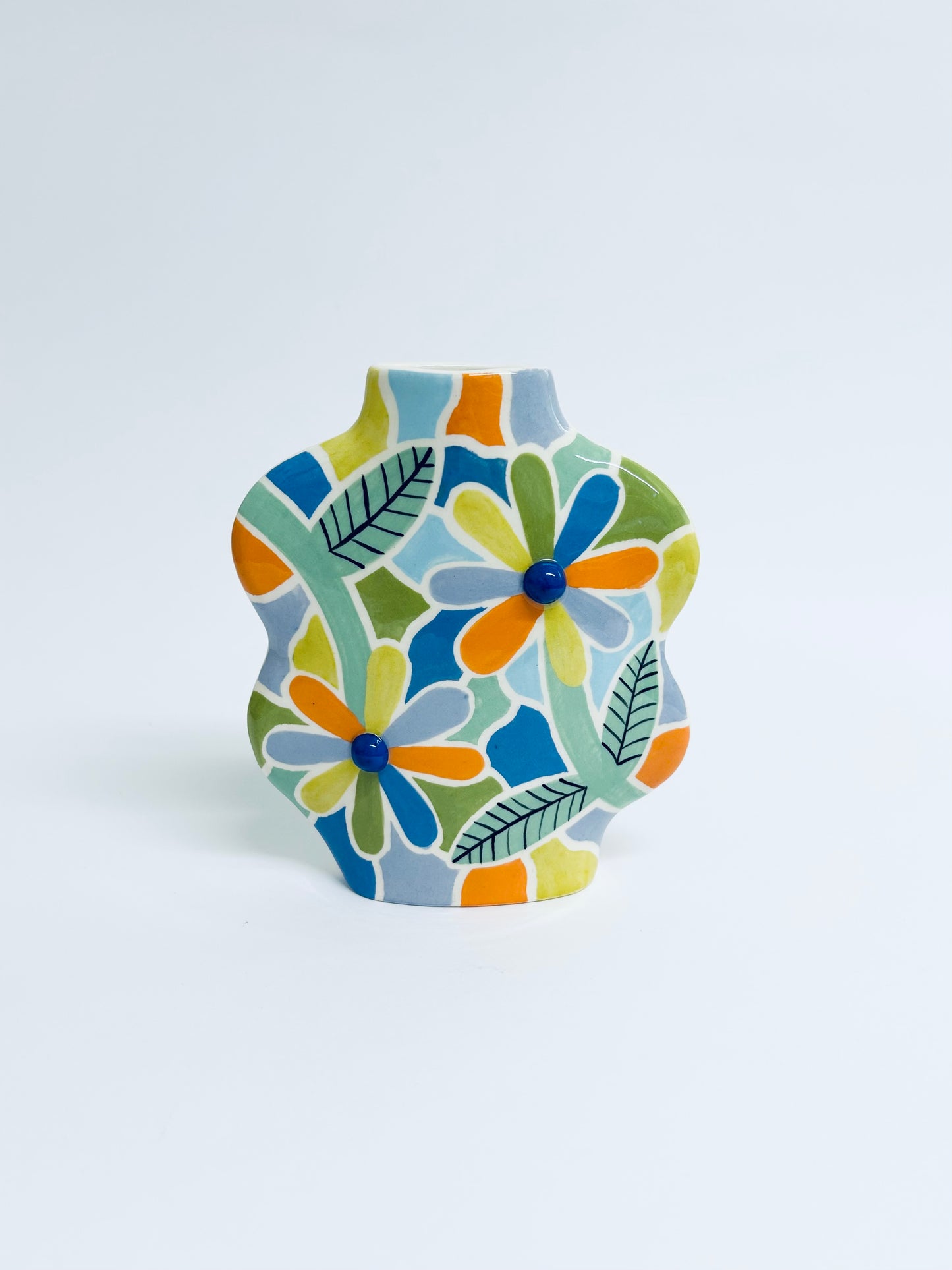 Mosaic Flower Vase