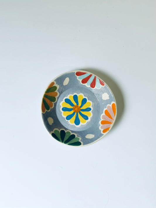 Lilac Flower Pattern Dish