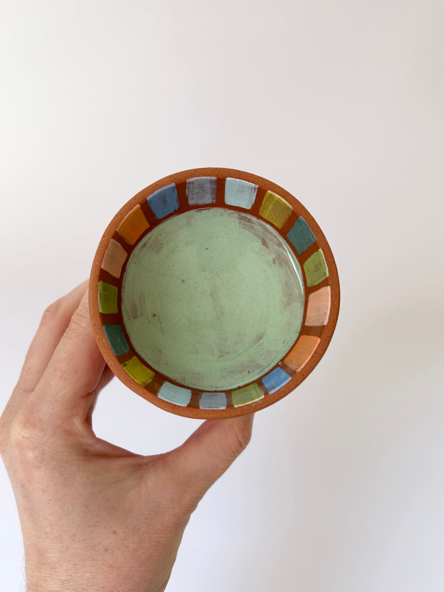 Terracotta oil burner