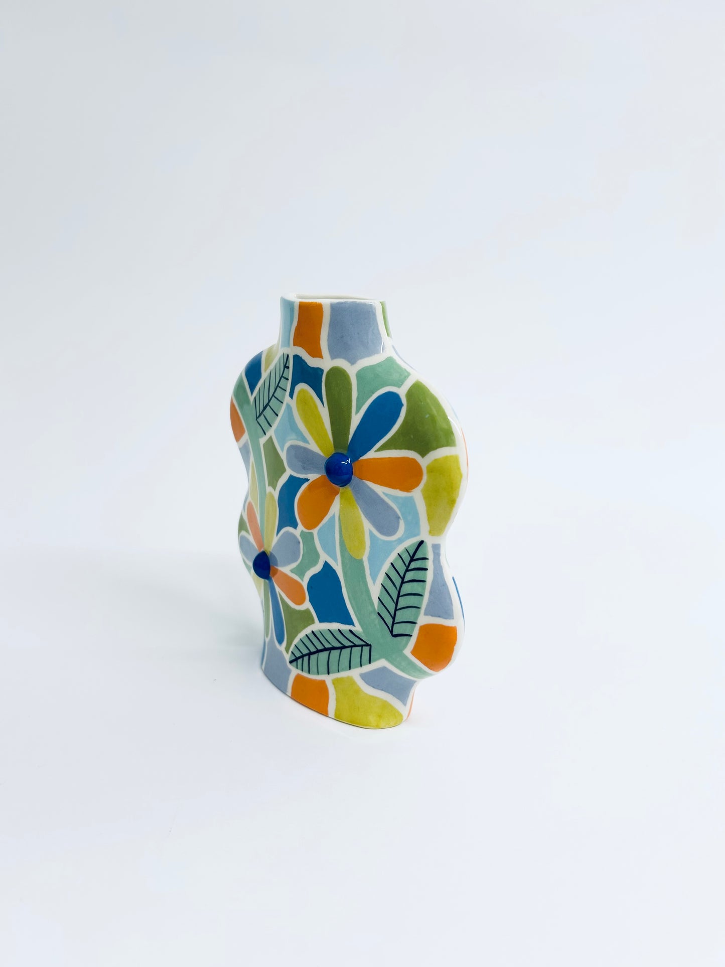 Mosaic Flower Vase