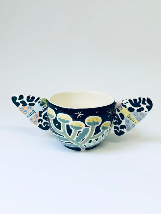 Moths & Flora Vessel