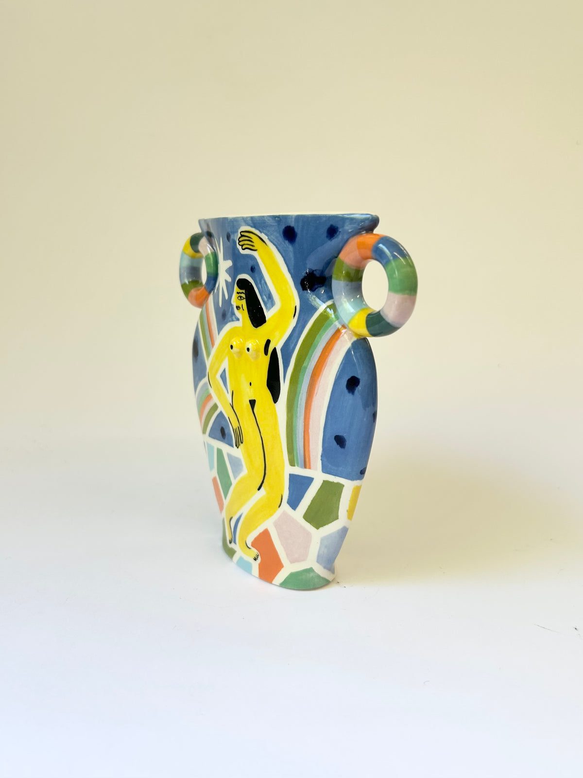 Rainbow Nights Vase