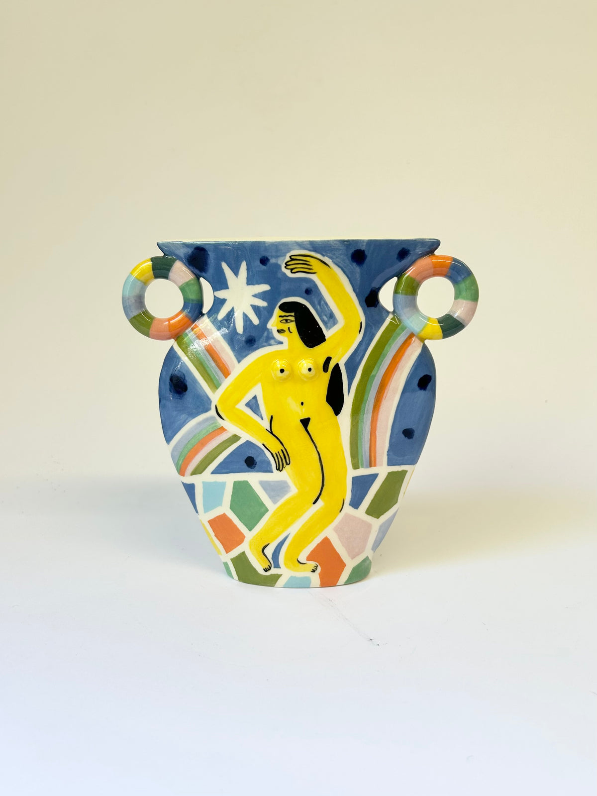 Rainbow Nights Vase