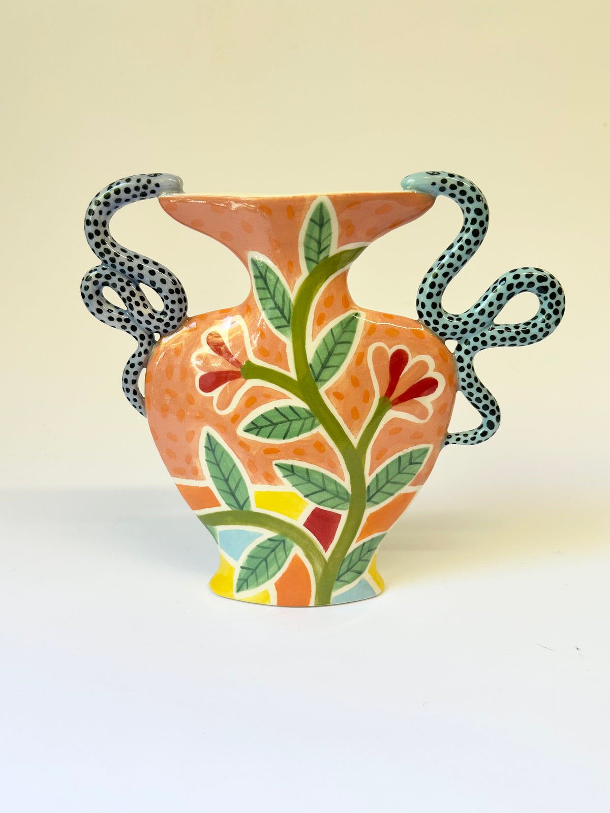 Dancing Blue Vase