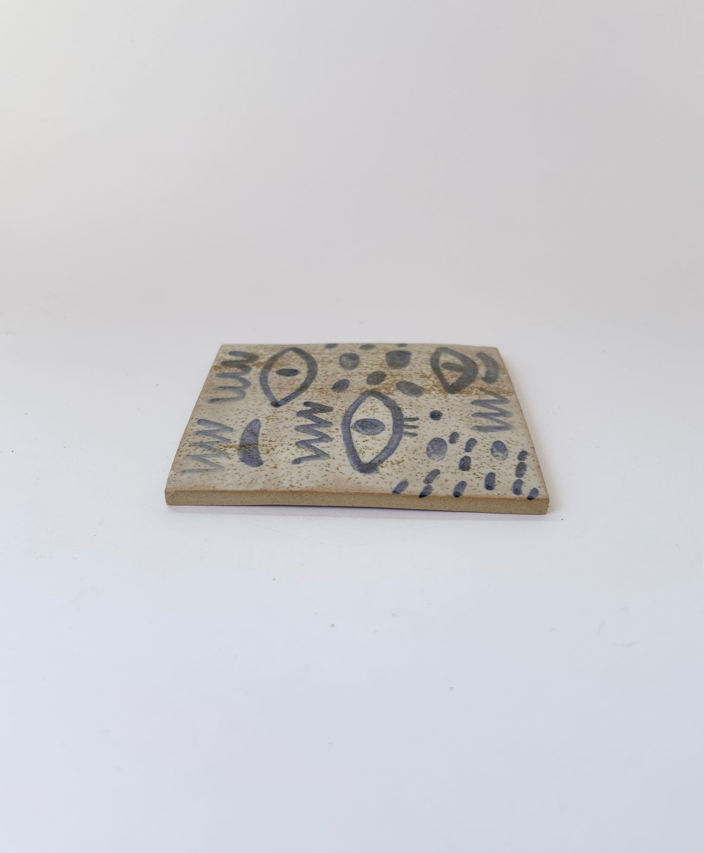 Stoneware Eye Tile