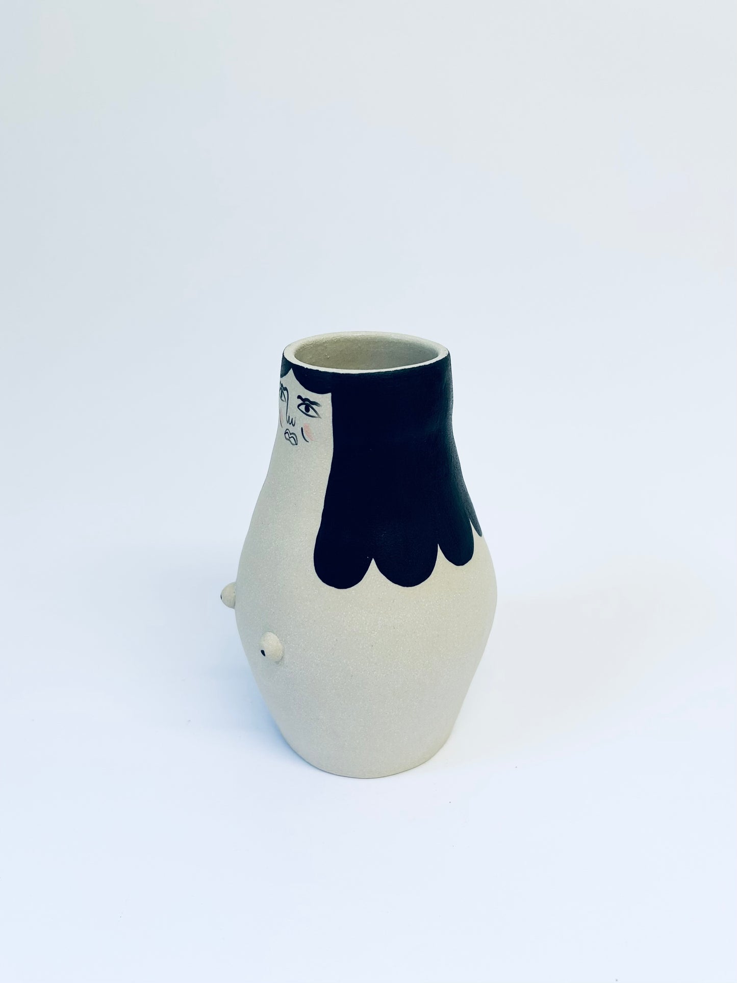 Small Lady Vase white