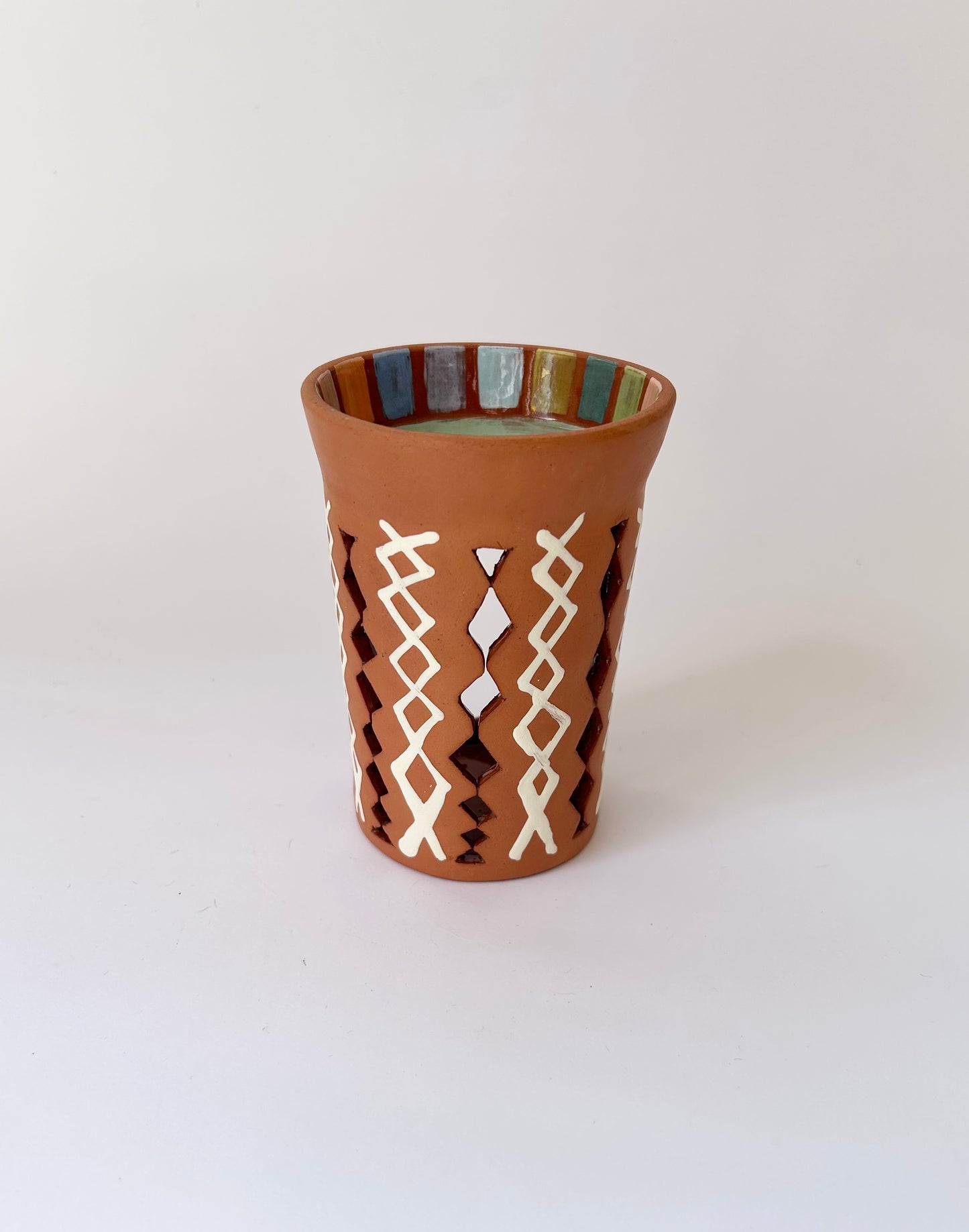 Terracotta oil burner