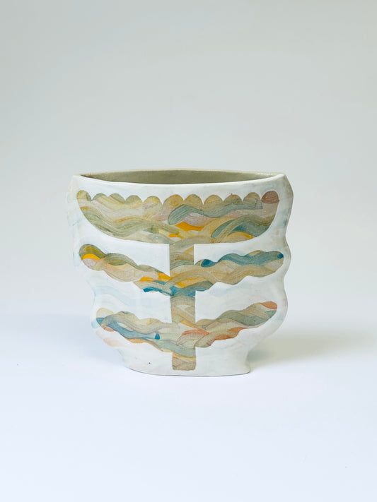 Thistle Wall Vase