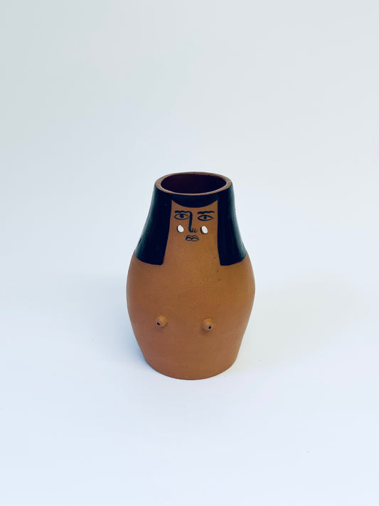 Small Lady Vase Terracotta