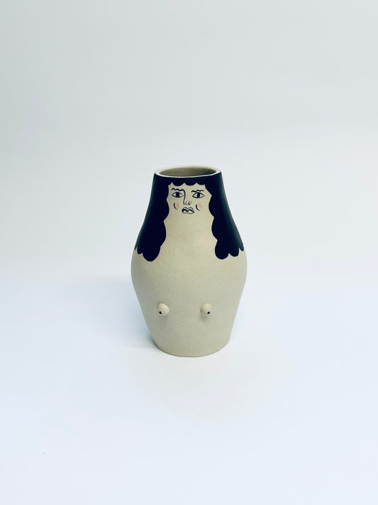 Small Lady Vase White