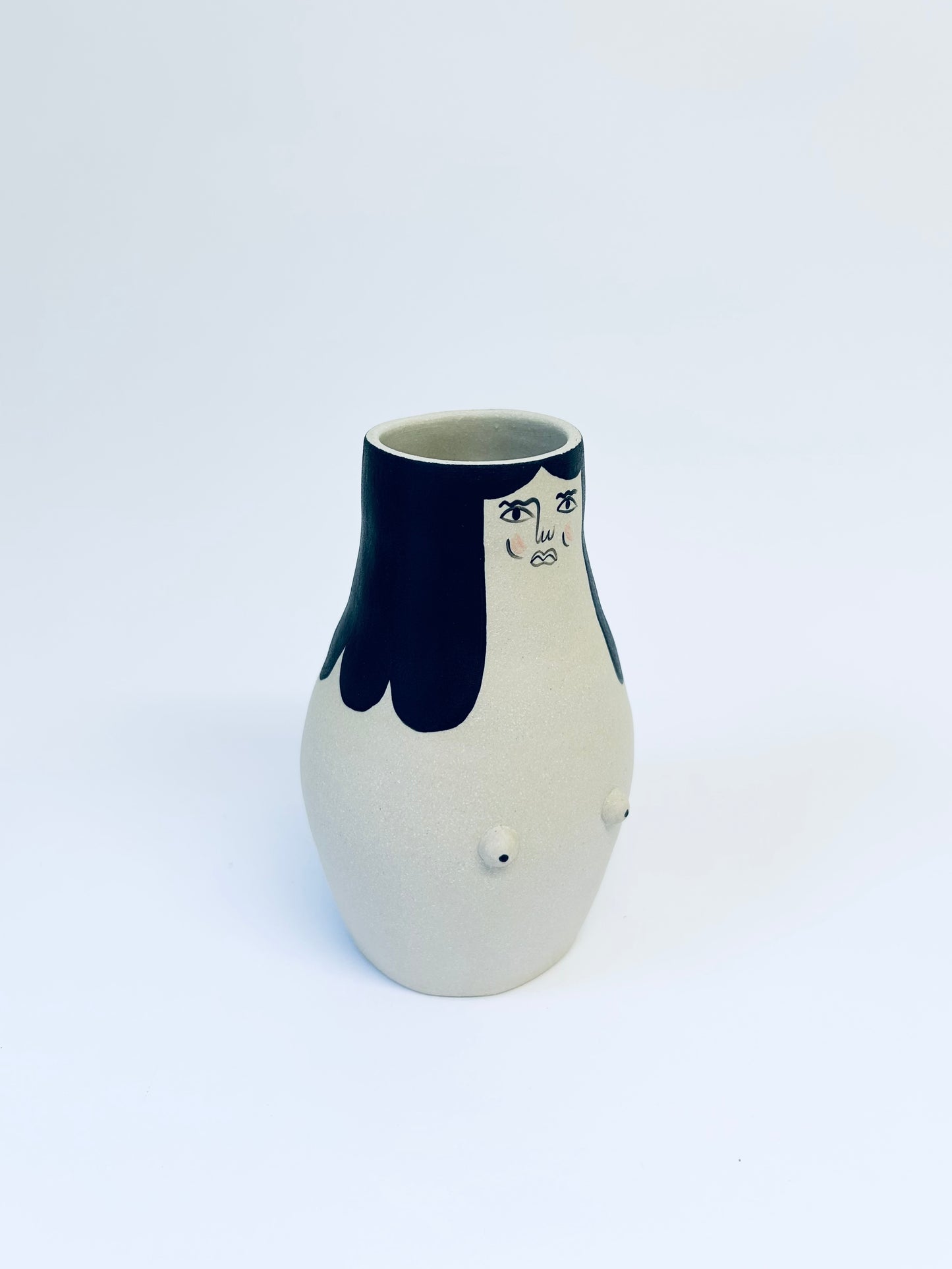 Small Lady Vase white