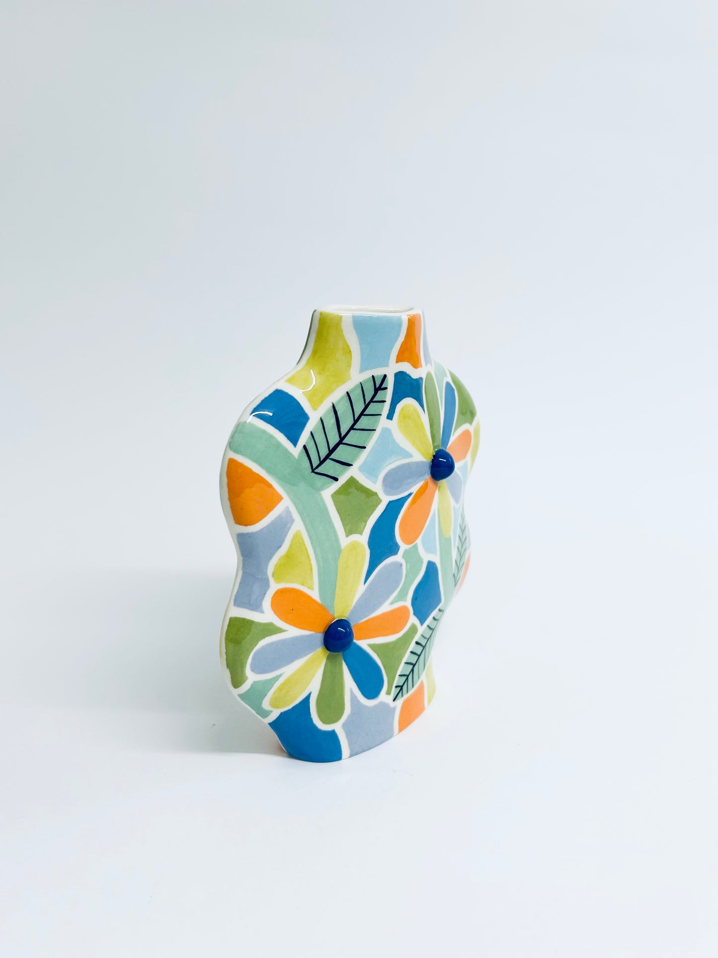 Mosaic Flower Vase