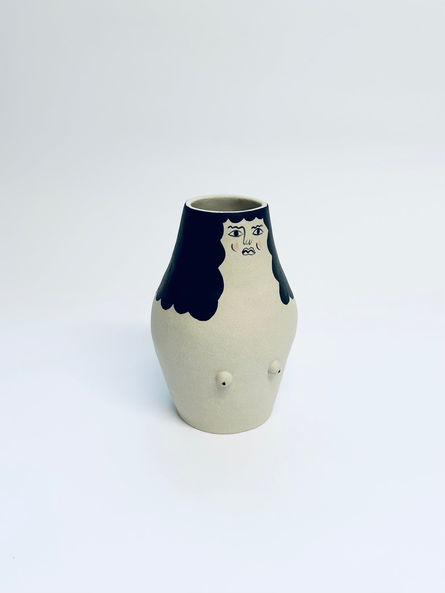 Small Lady Vase White