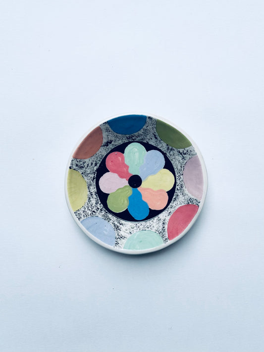 Speckle Flower Dish