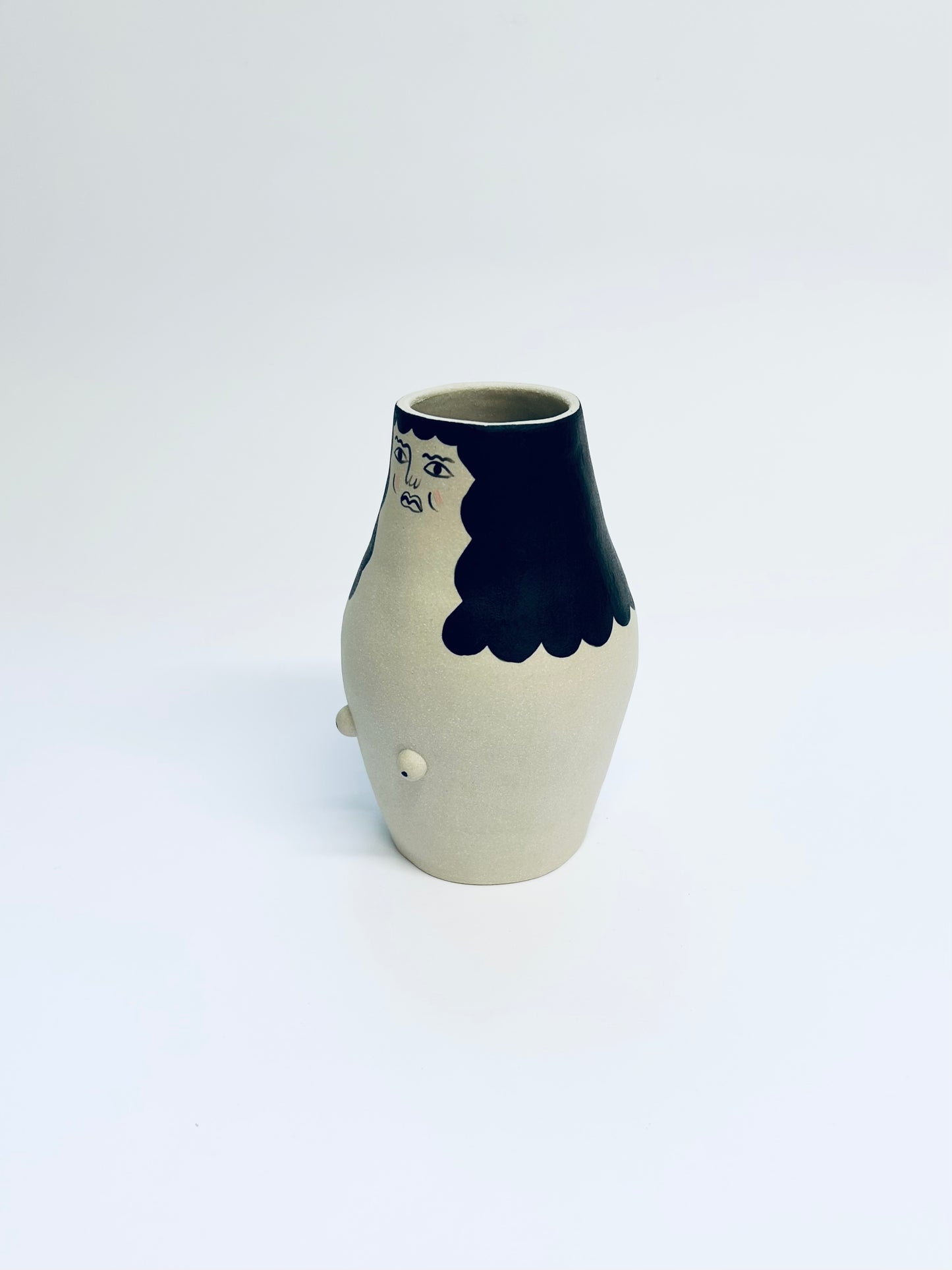 Small Lady Vase White