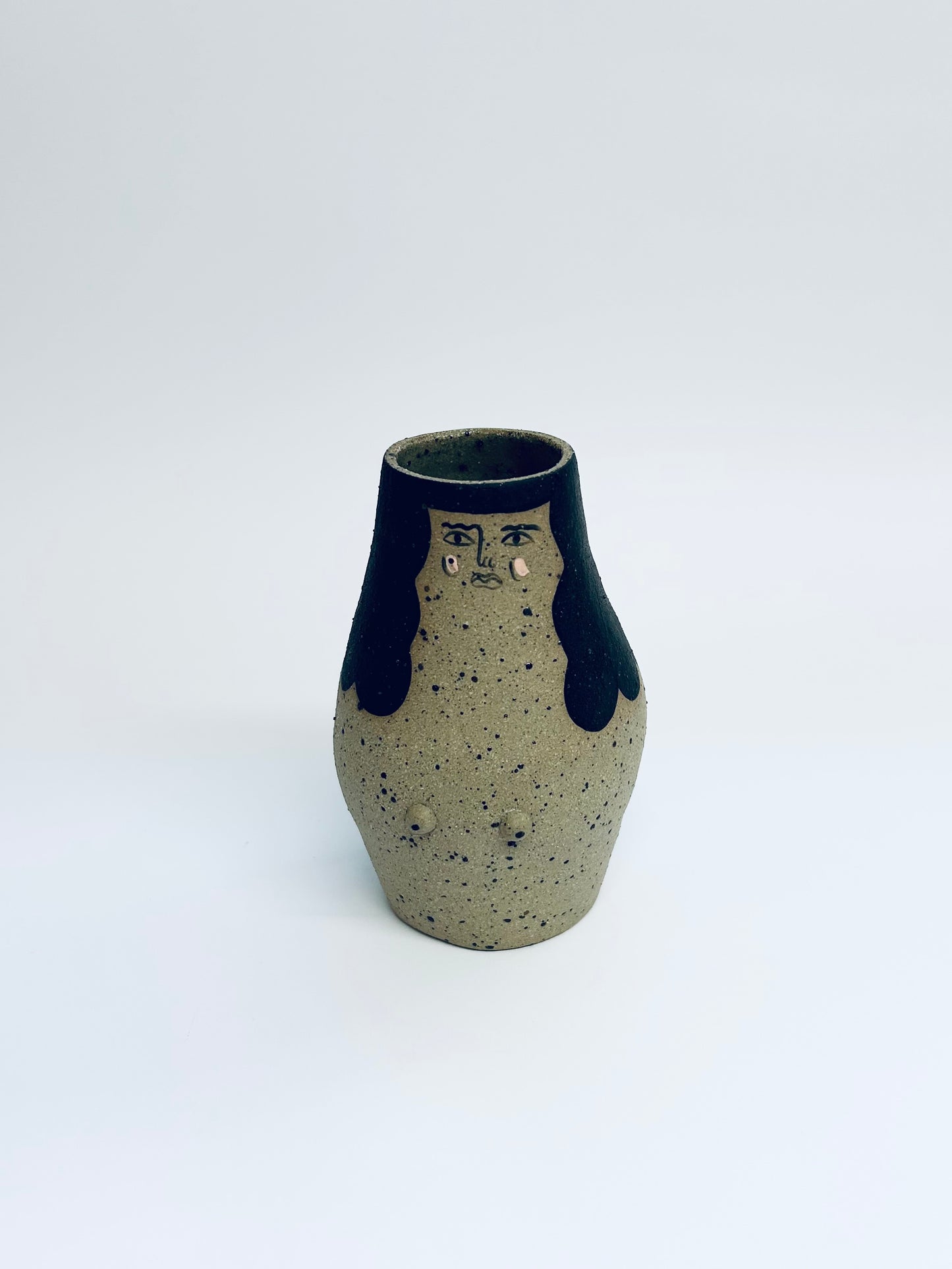 Small Lady Vase Speckle